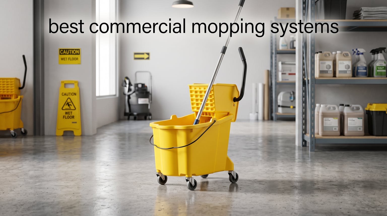 best commercial mopping systems