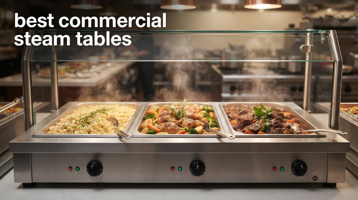 best commercial steam tables