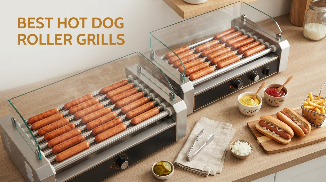best hot dog roller grills