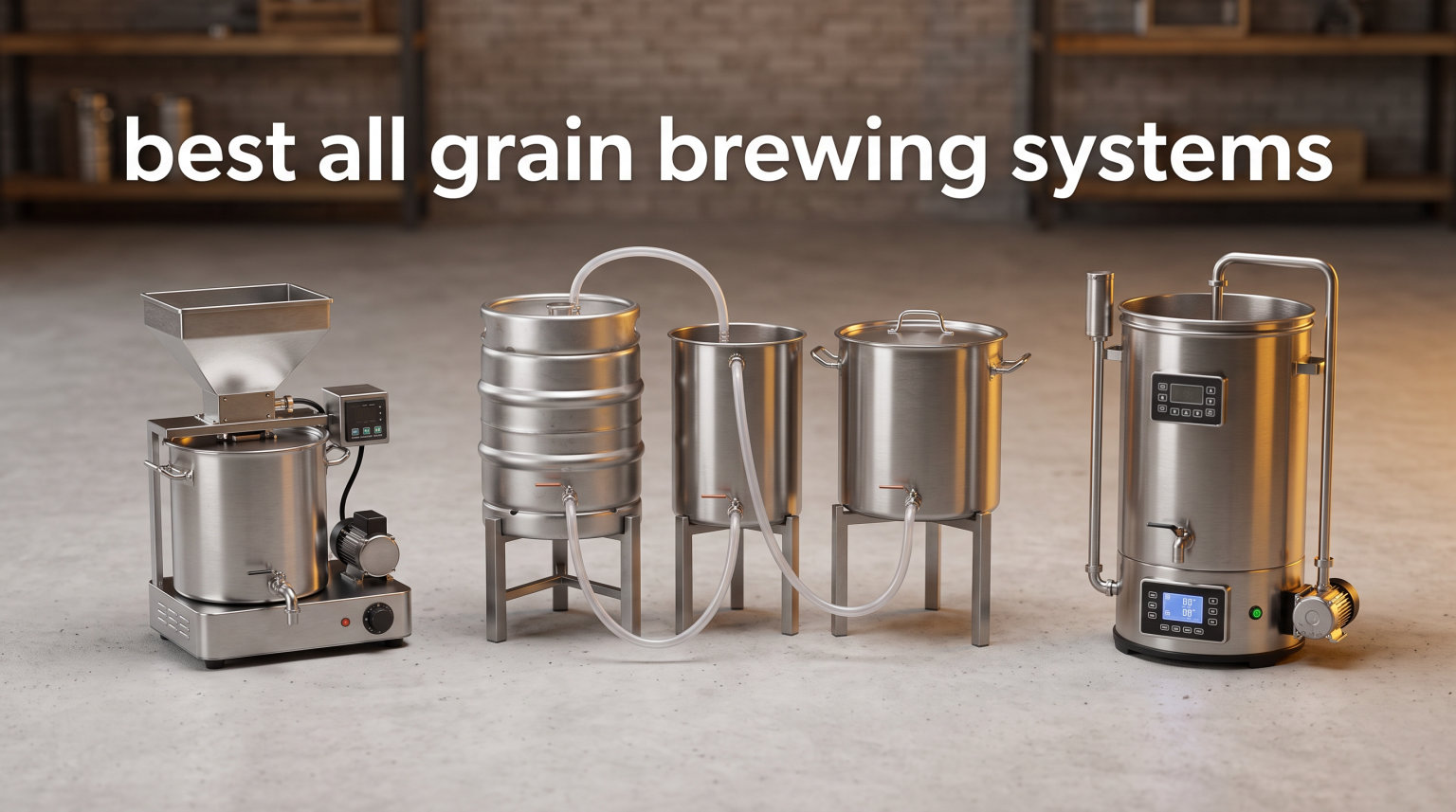 best all grain brewing systems