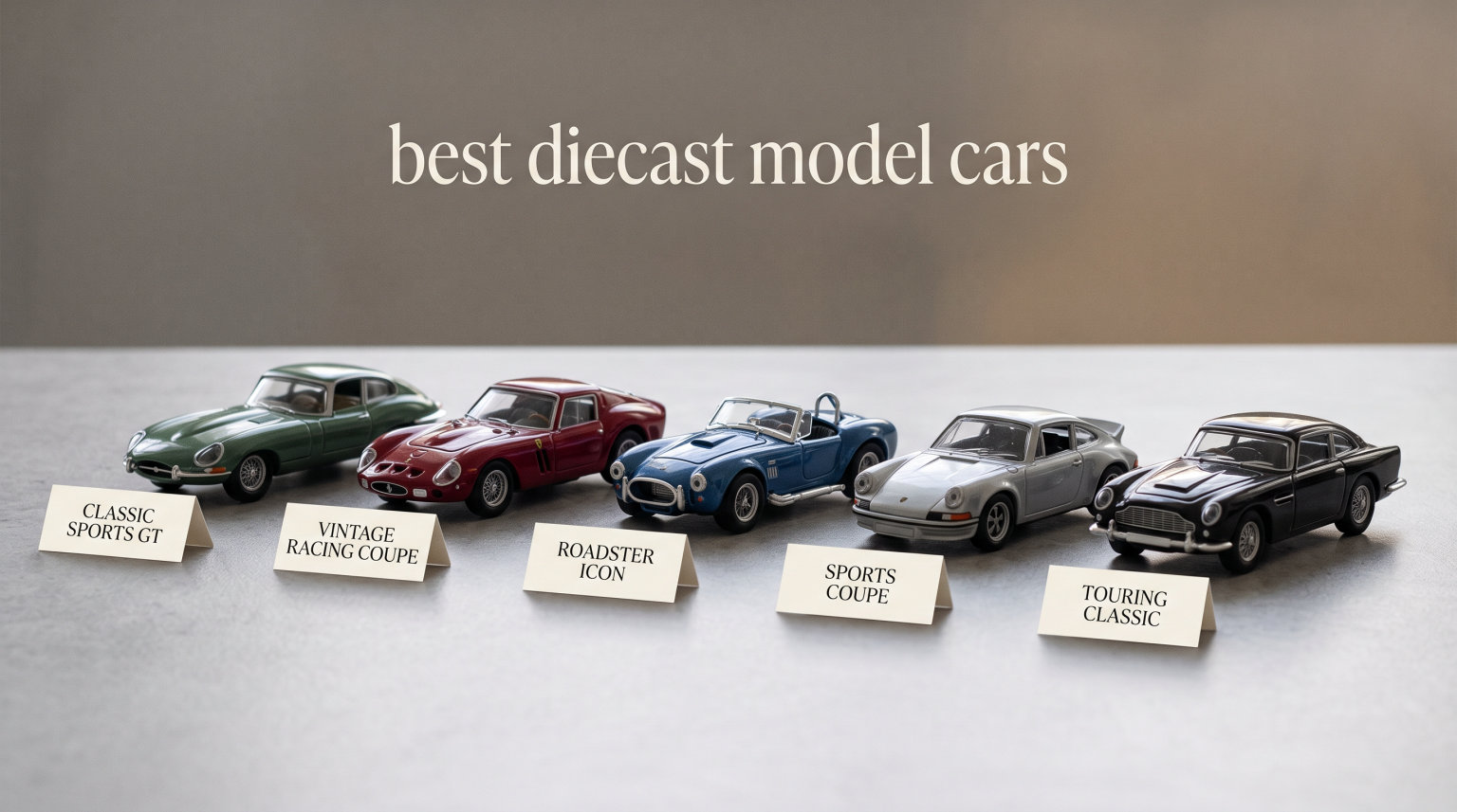 best diecast model cars