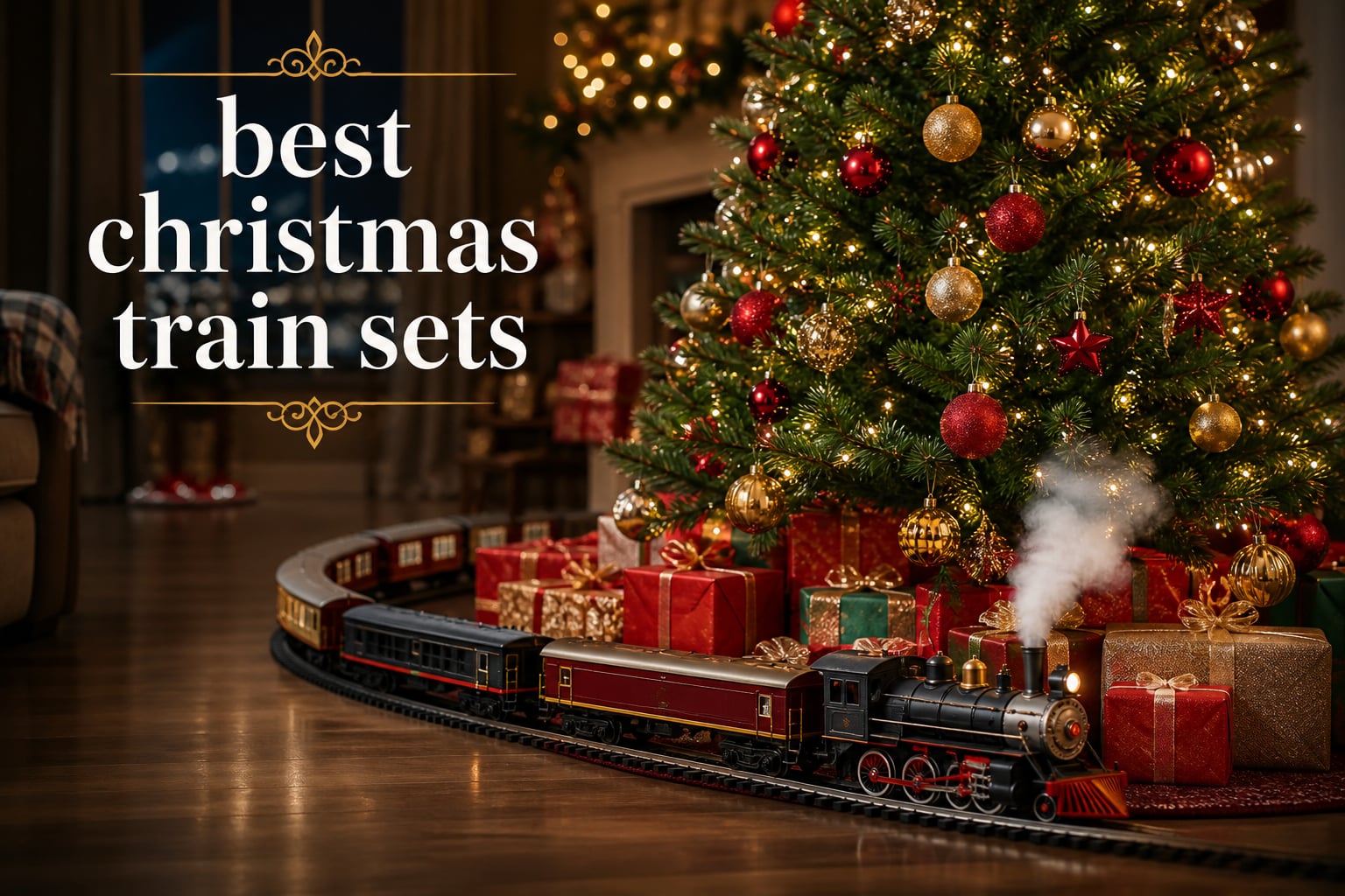 best christmas train sets
