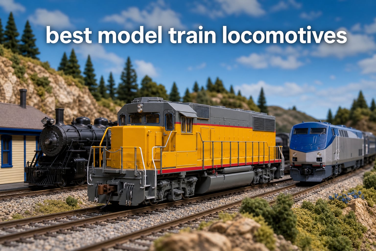 best model train locomotives
