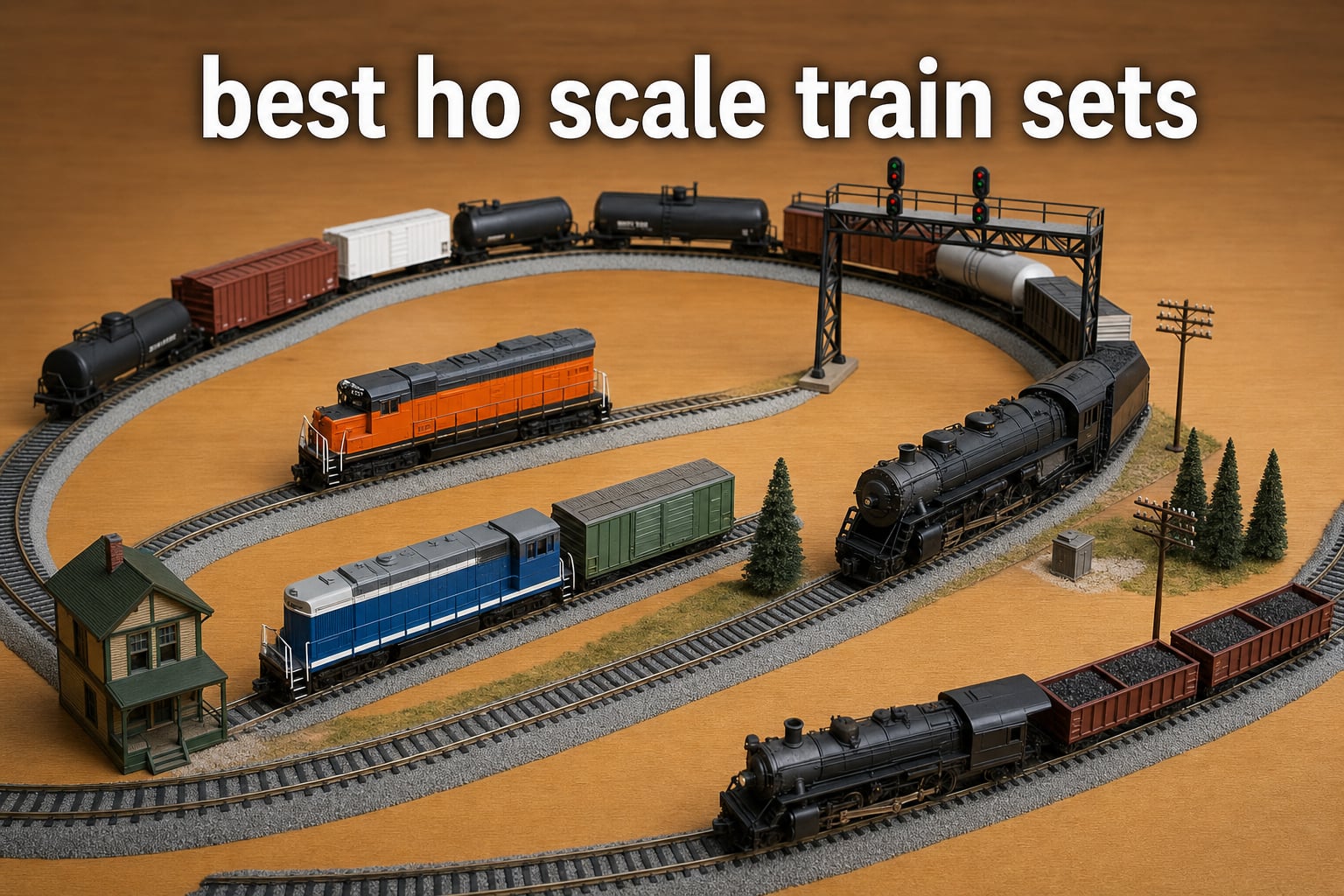 best ho scale train sets