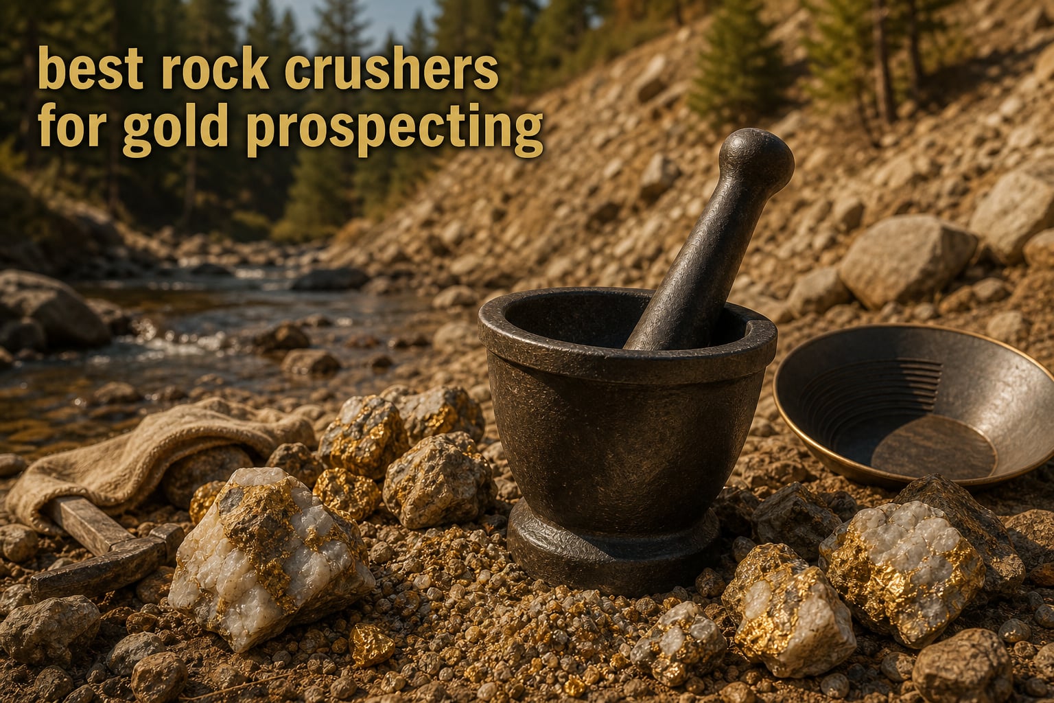 best rock crushers for gold prospecting