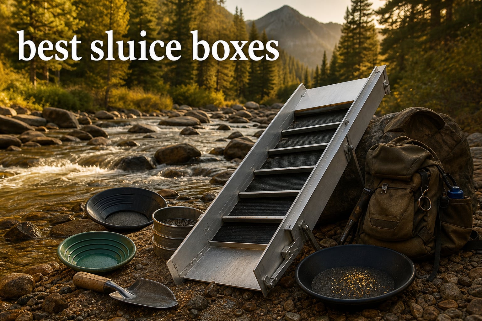 best sluice boxes