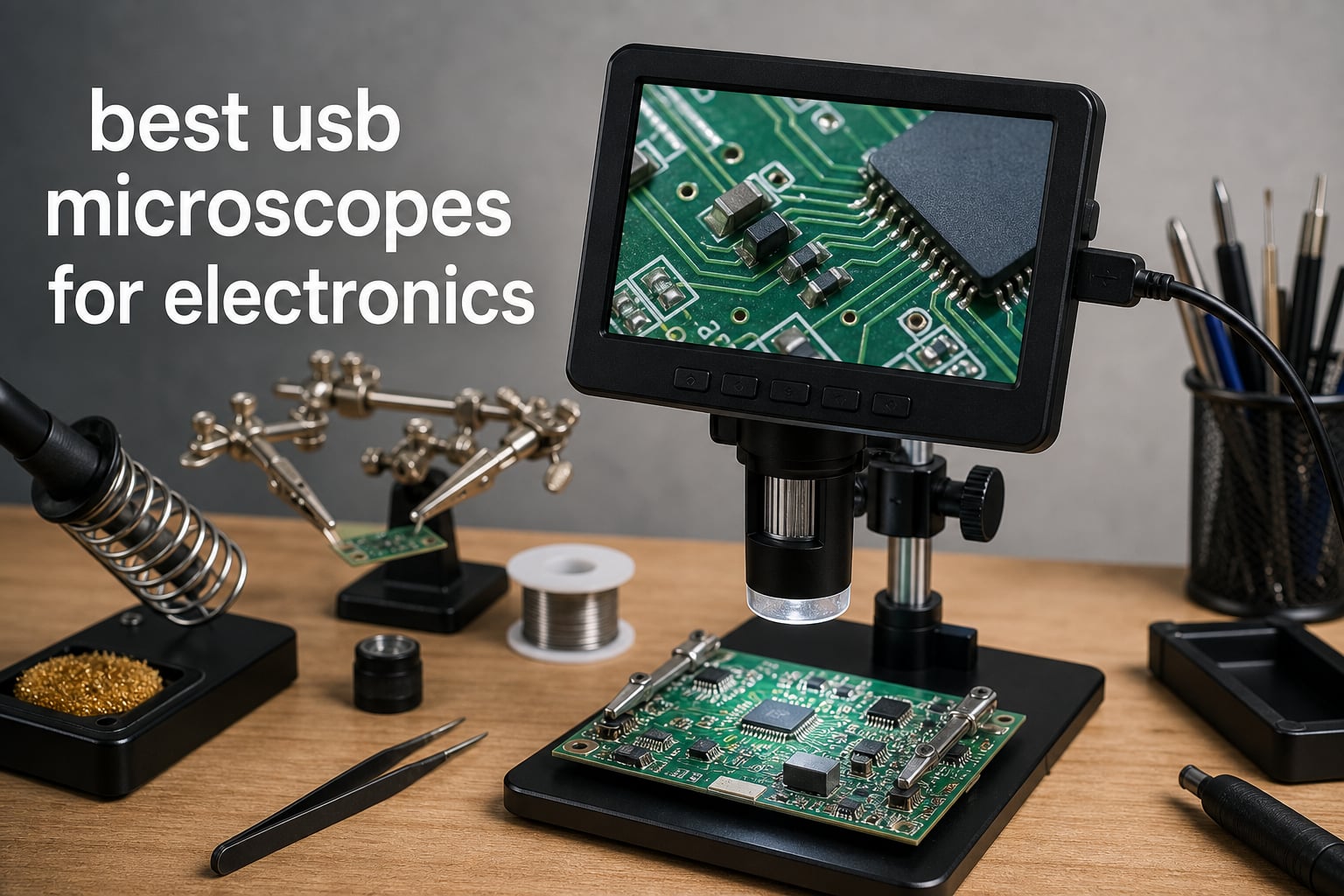 best usb microscopes for electronics