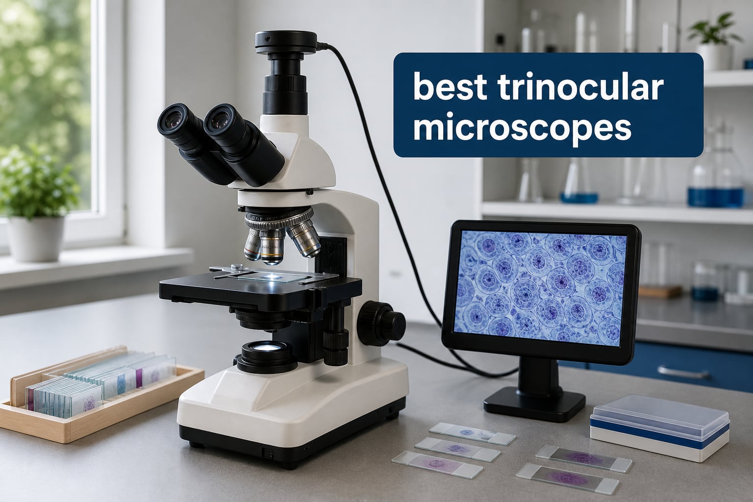 best trinocular microscopes