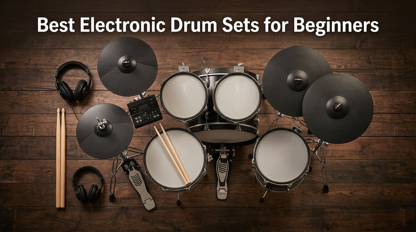 best electronic drum sets for beginners