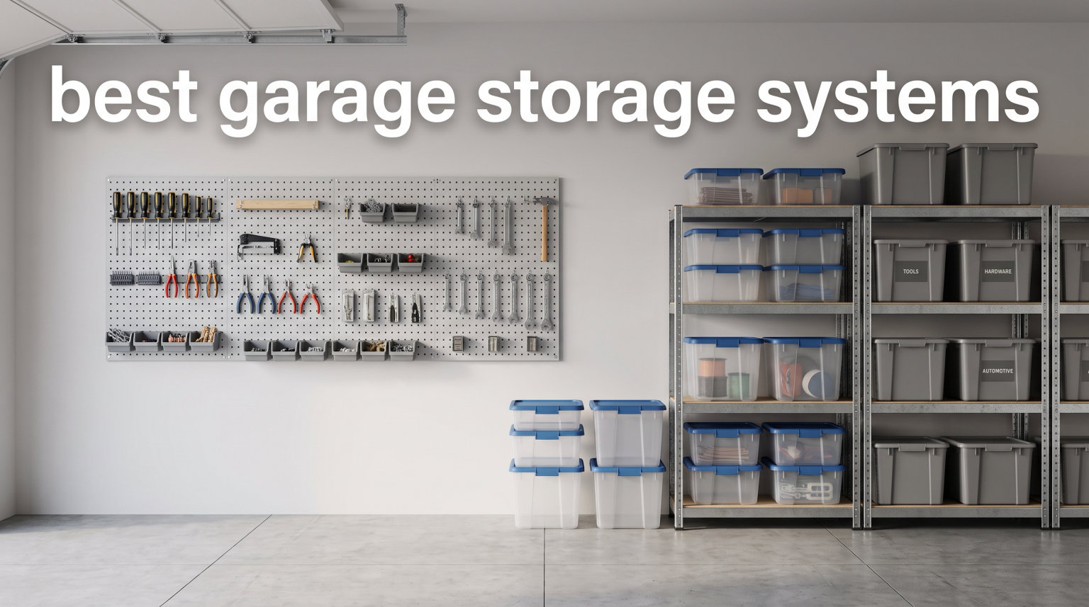 best garage storage systems