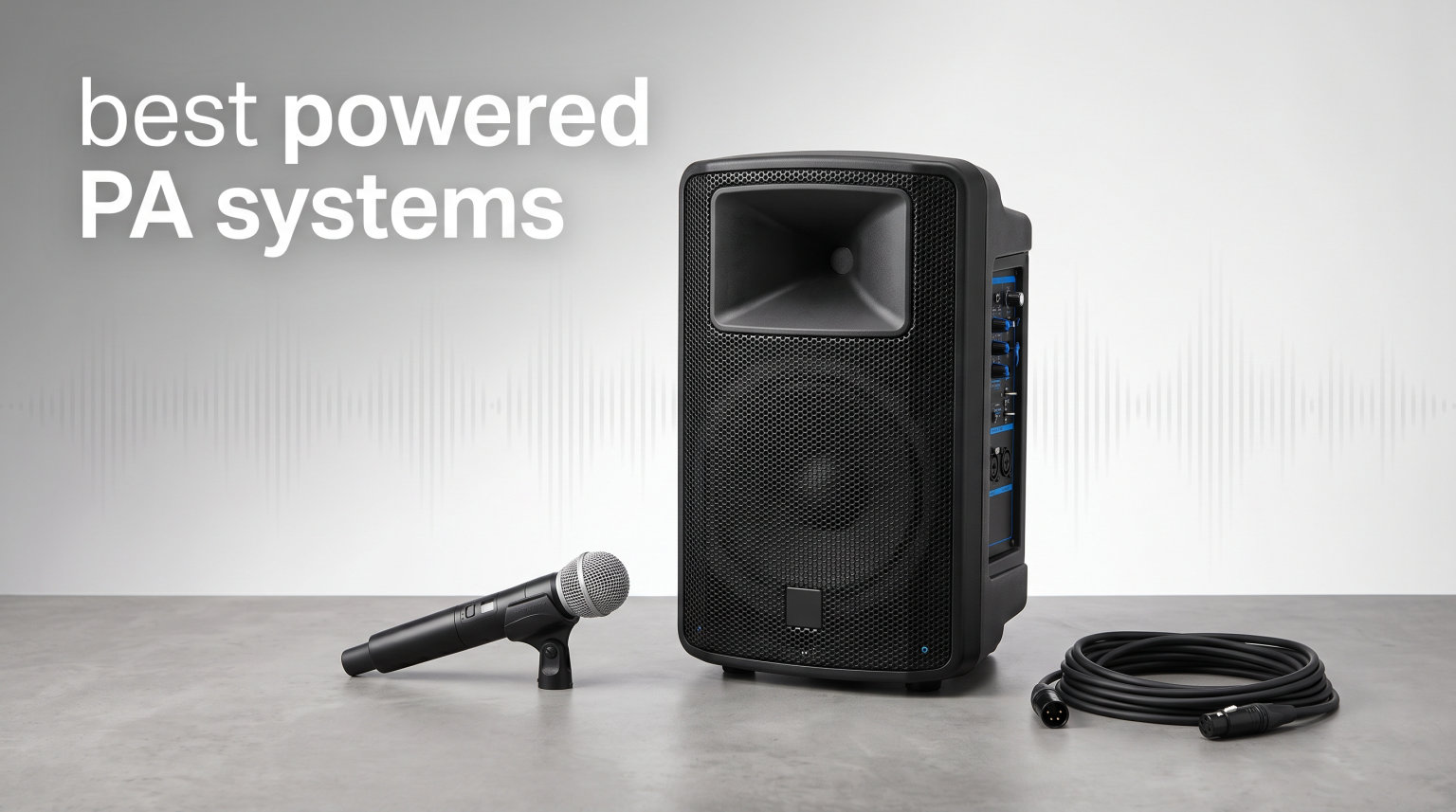 best powered PA systems