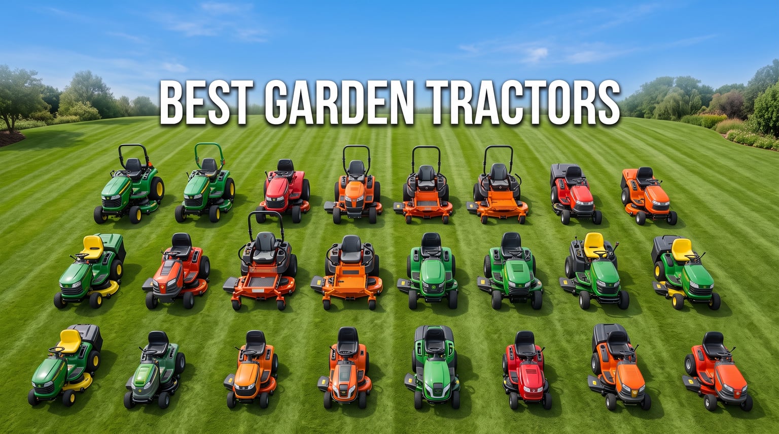 best garden tractors