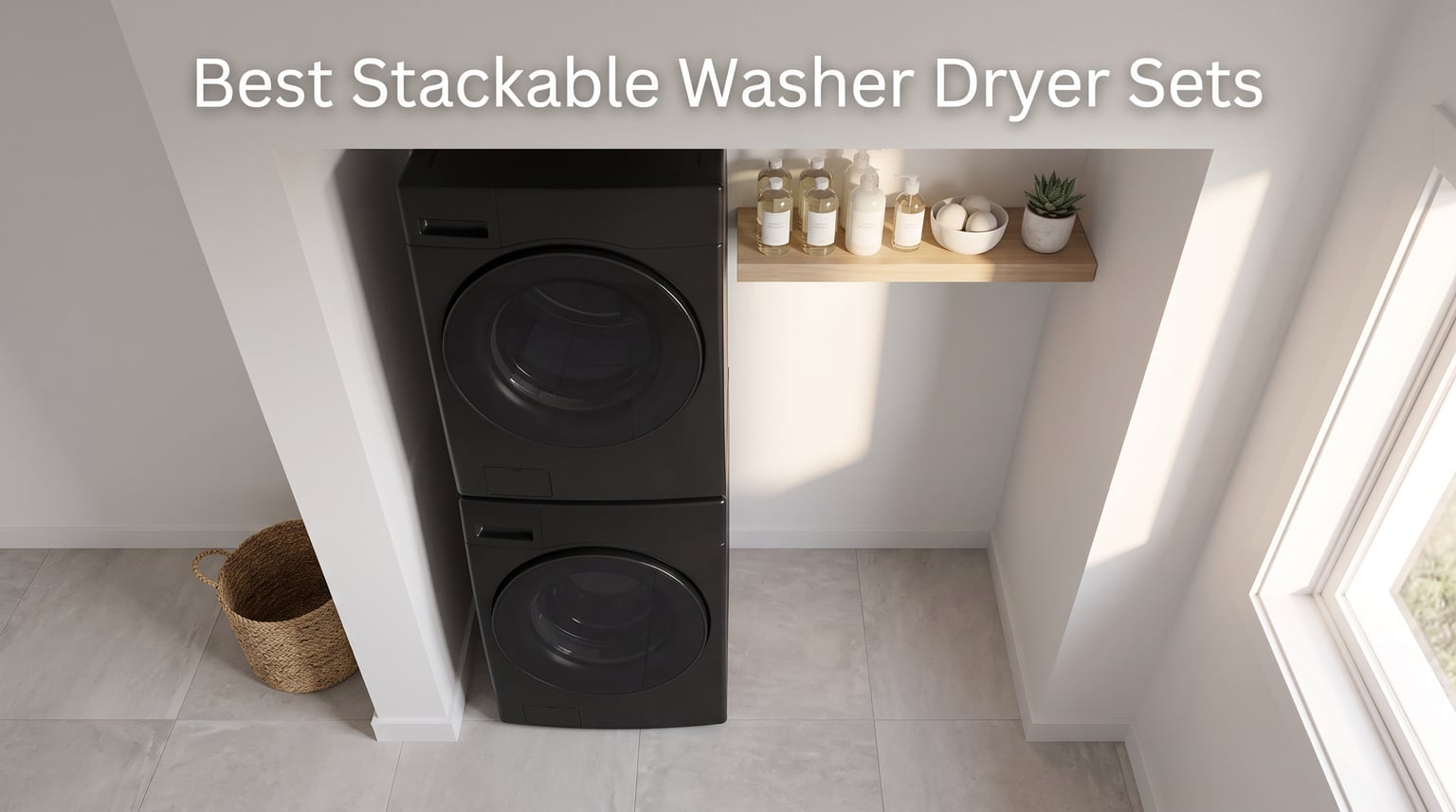 best stackable washer dryer sets