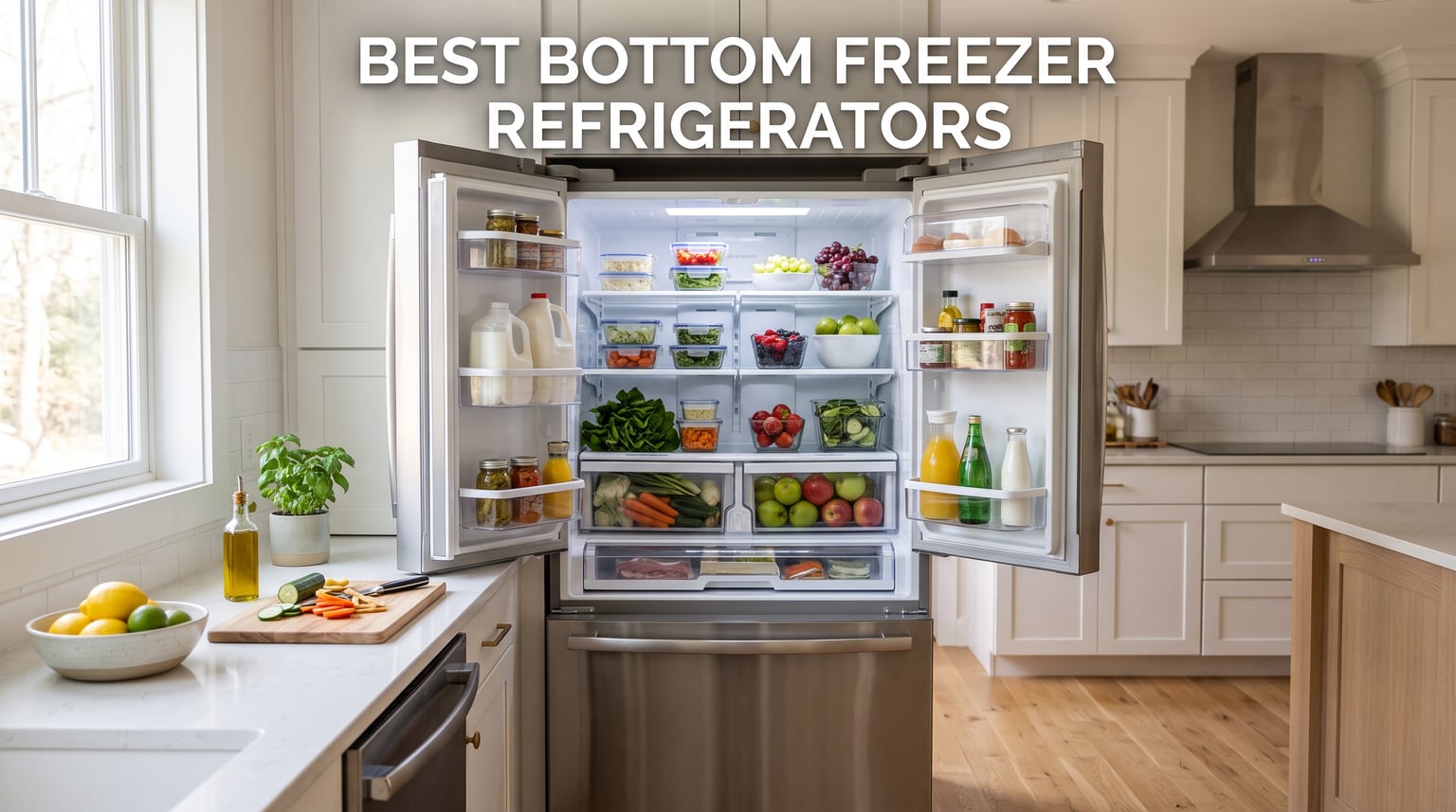 best bottom freezer refrigerators