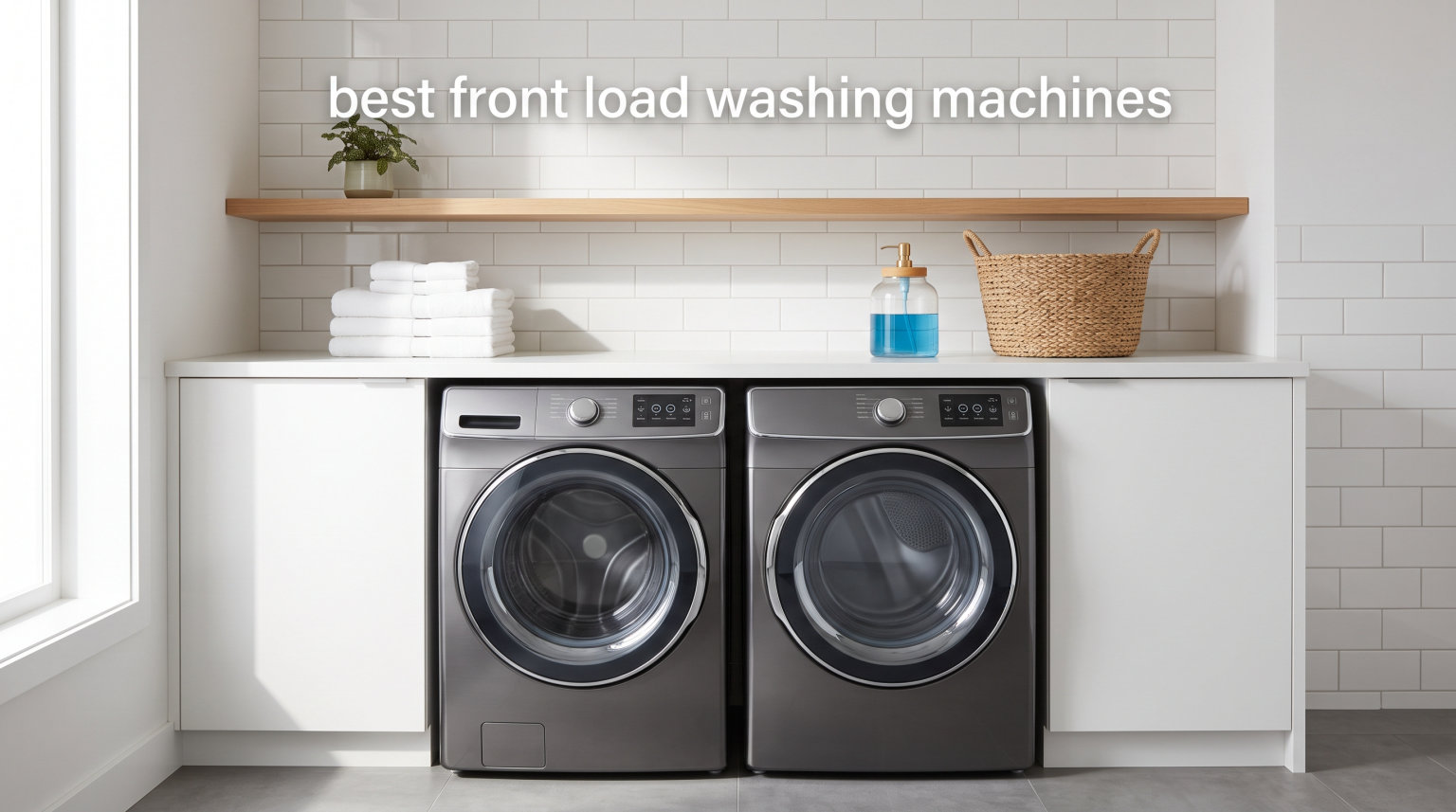 best front load washing machines