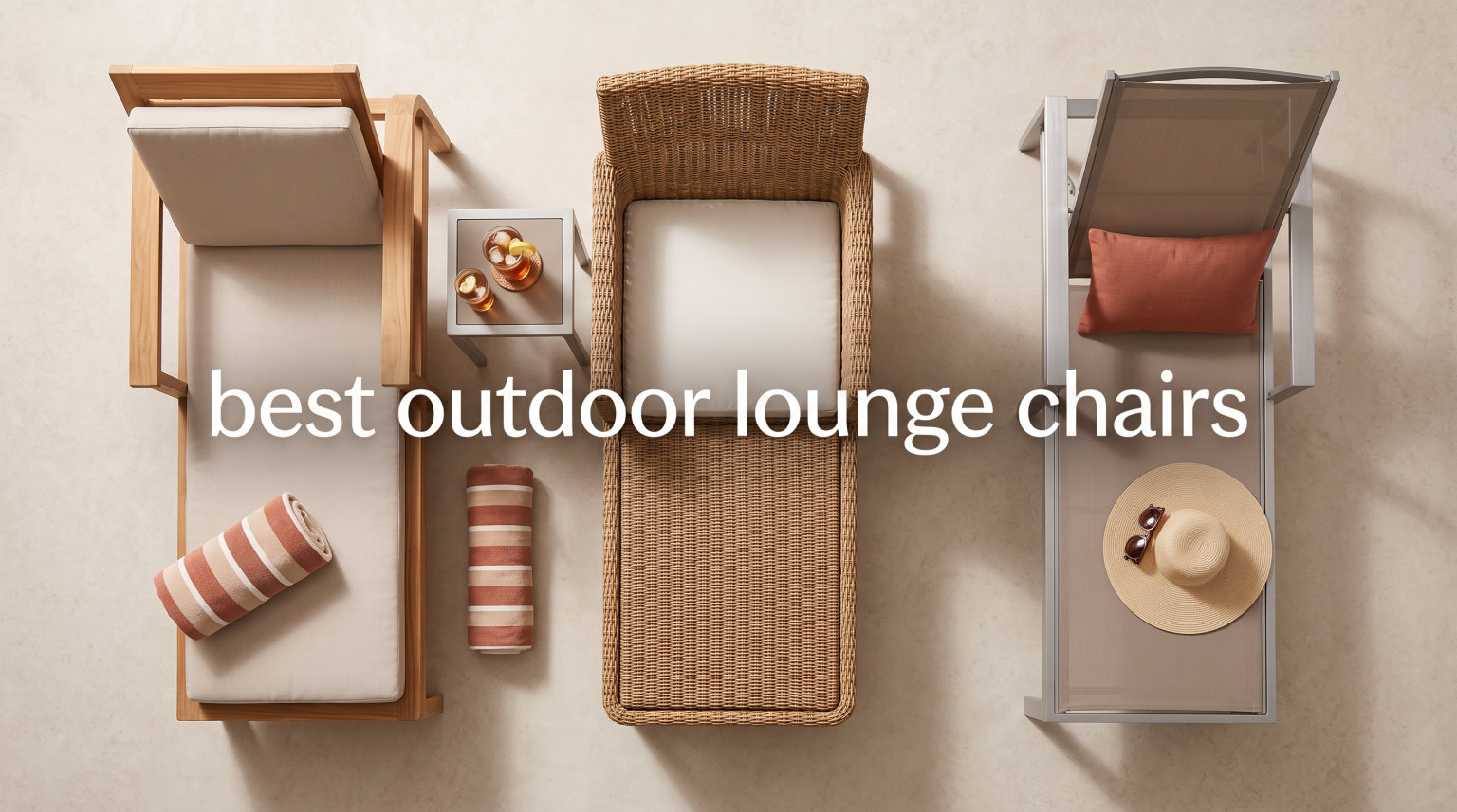 best outdoor lounge chairs