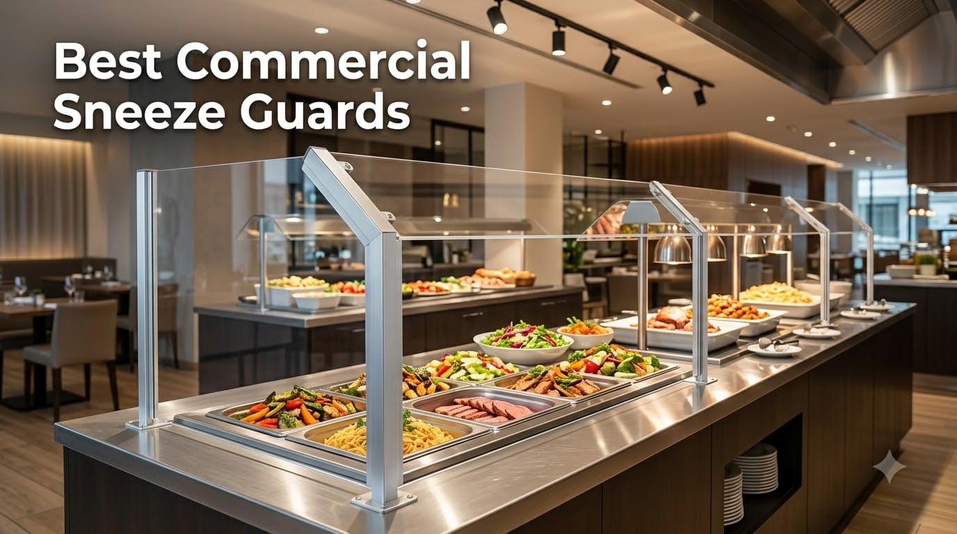 Best Commercial Sneeze Guards