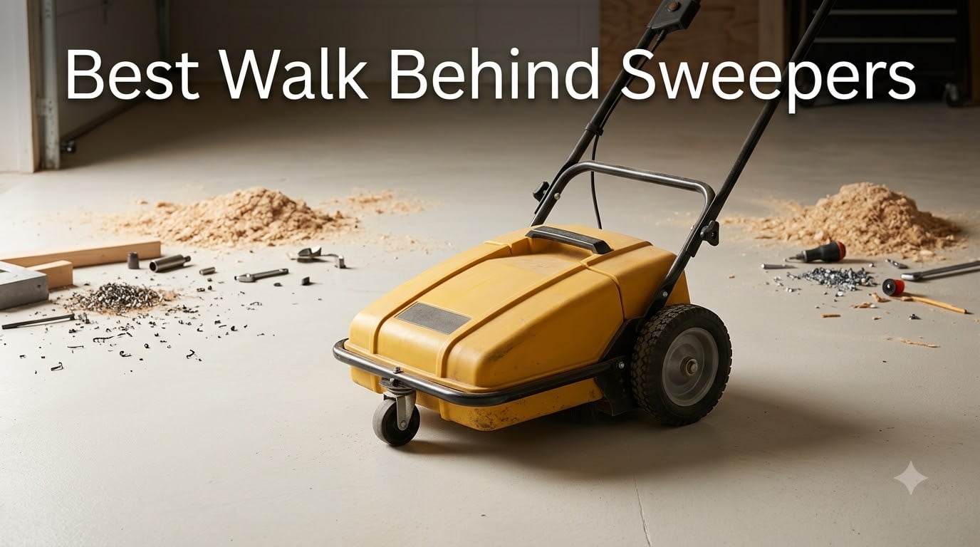 Best Walk Behind Sweepers