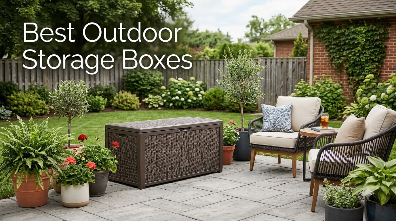 Best Outdoor Storage Boxes