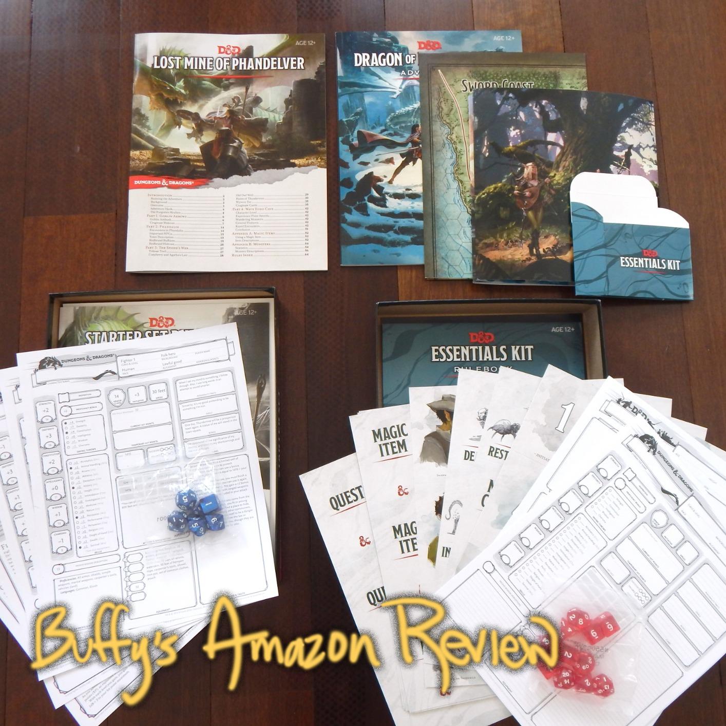 D&D Essentials Kit (Dungeons & Dragons Intro Adventure Set) customer photo 1