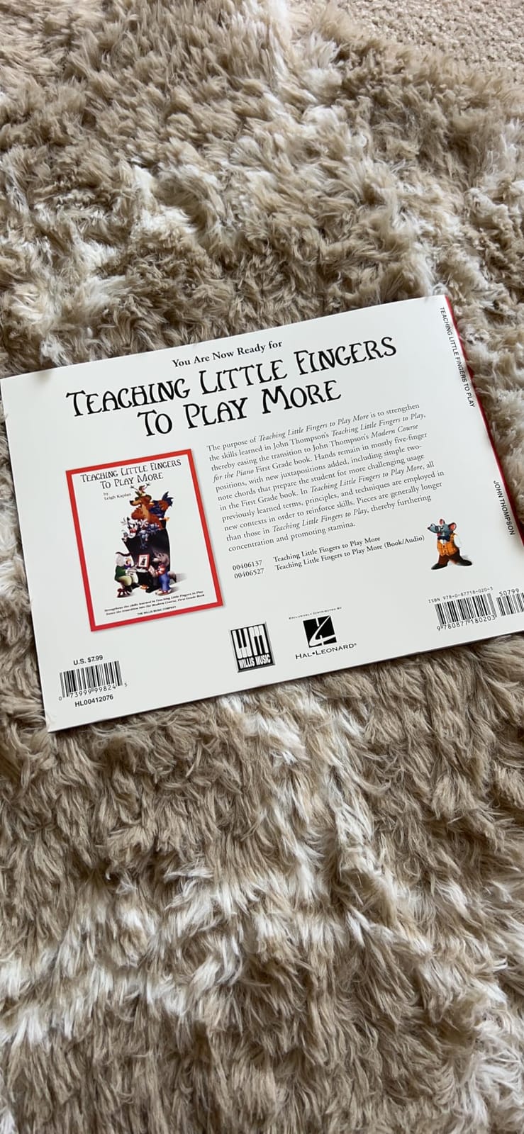 Teaching Little Fingers to Play: A Book for the Earliest Beginner (John Thompsons Modern Course for The Piano) customer photo 1