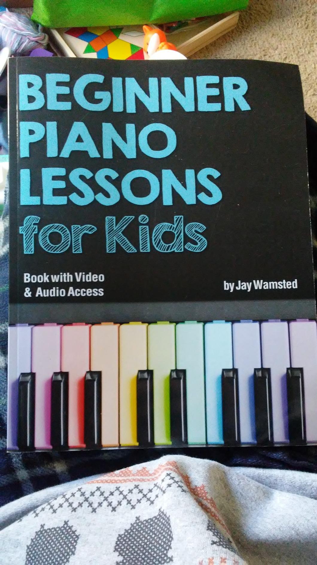 Beginner Piano Lessons for Kids Book: with Online Video & Audio Access customer photo 1