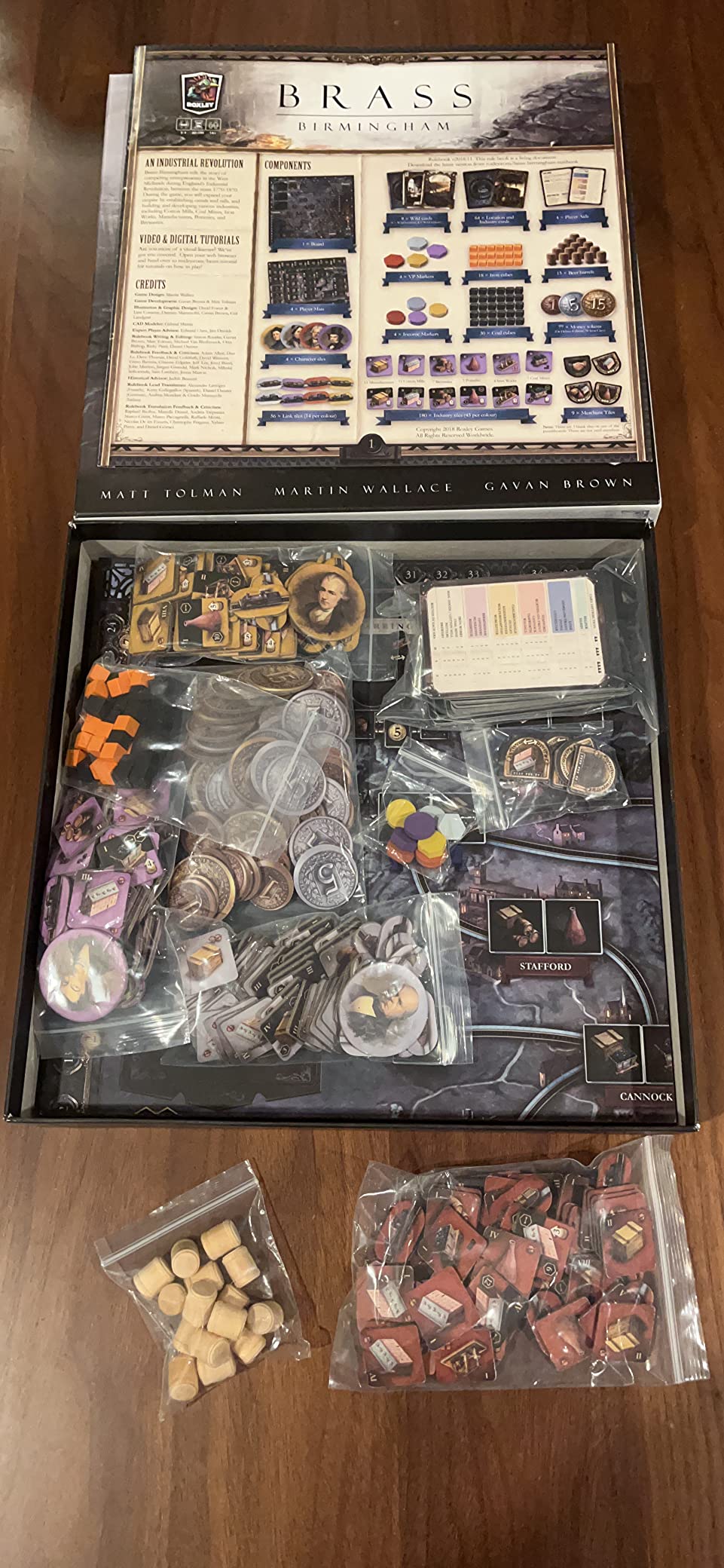 Roxley Games Brass: Birmingham Board Game, Economic Strategy, 2-4 Players | #1 Board Game on Board Geek, Ages 14+, Plays in 60-120 Minutes, Martin Wallace's original masterpiece customer photo 2