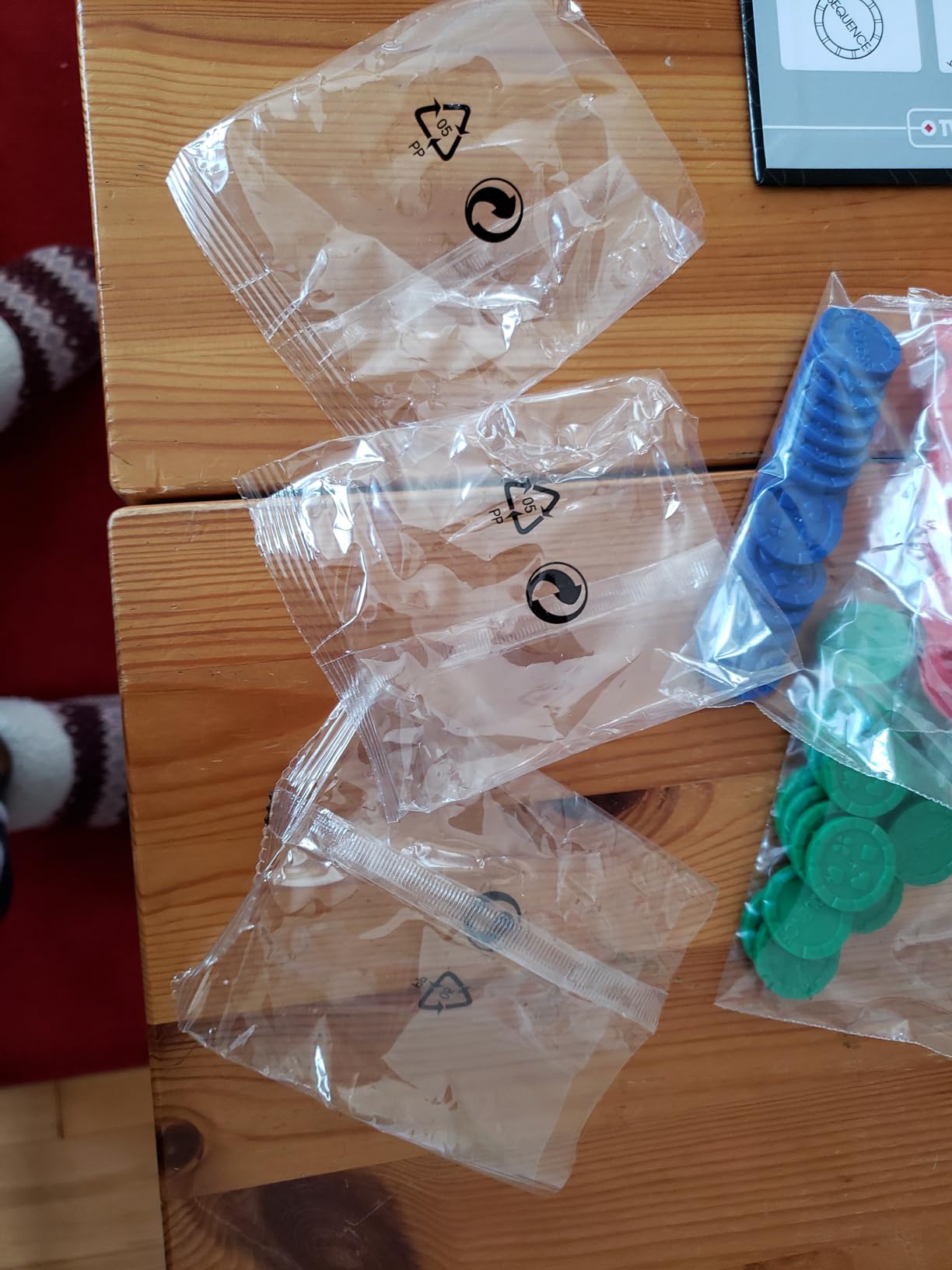 SEQUENCE- Original SEQUENCE Game with Folding Board, Cards and Chips by Jax customer photo 1