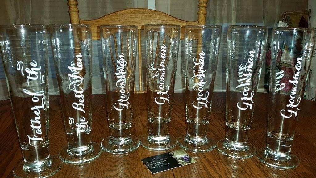 Libbey Stockholm Pilsner Beer Glasses Set of 4, 14.5oz, Tall, Slender Pint Glasses for Pilsner, Kolsch, Lager, and More, Unique Beer Gift Set customer photo 2