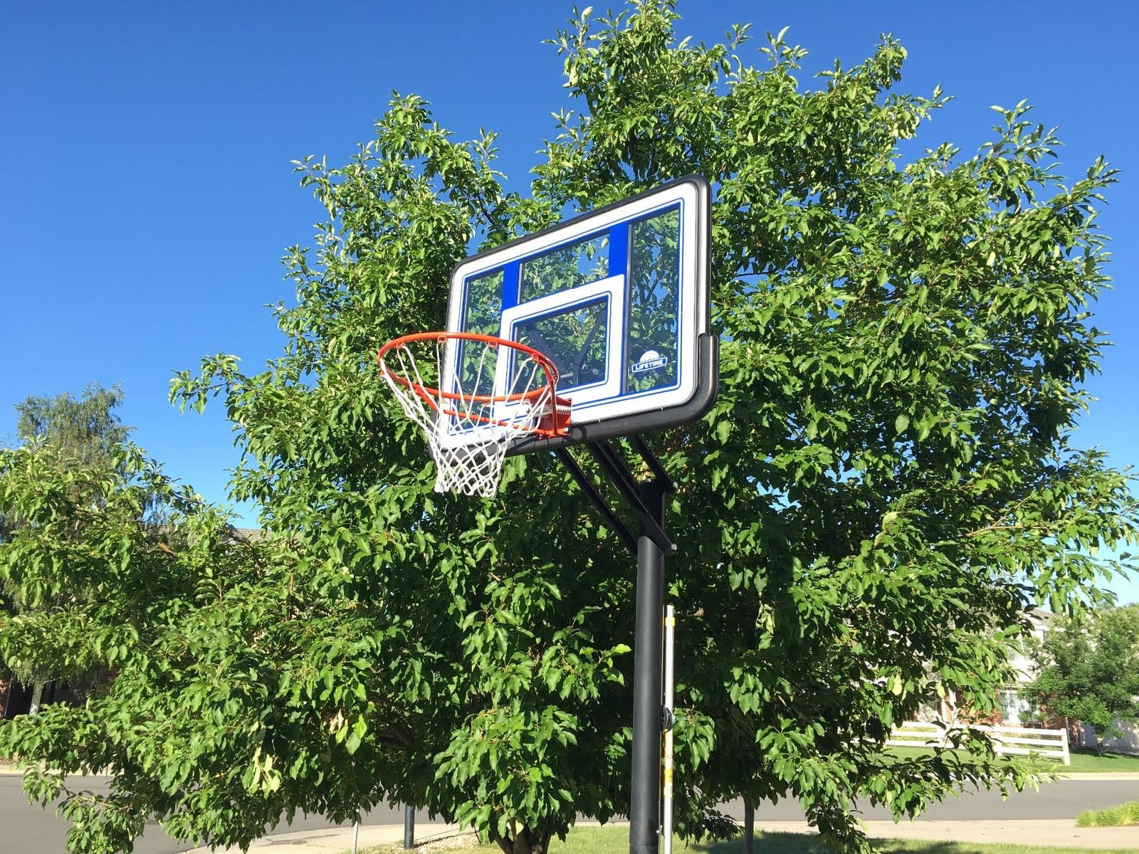 Lifetime 73650 44 Inch Shatterproof Backboard and Rim Combo Kit customer photo 2