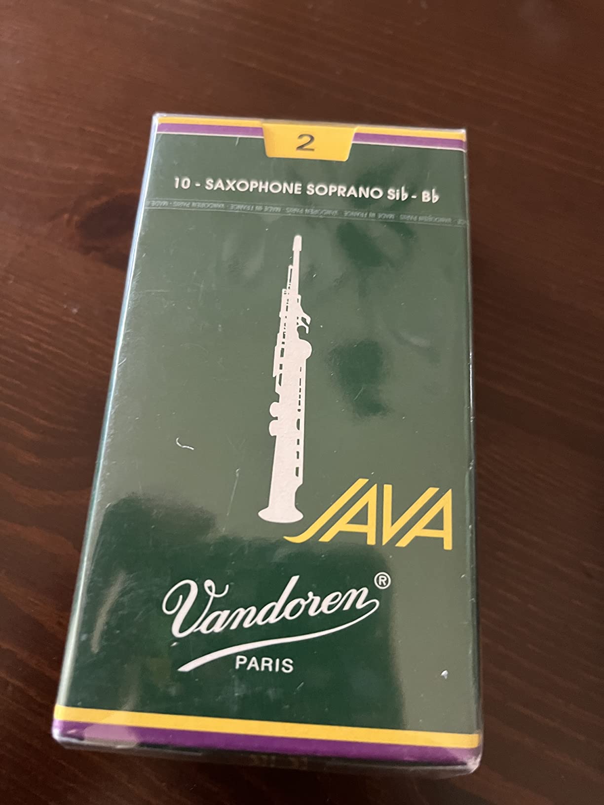 Vandoren SR2625 Alto Sax JAVA Reeds Strength 2.5; Box of 10 customer photo 2
