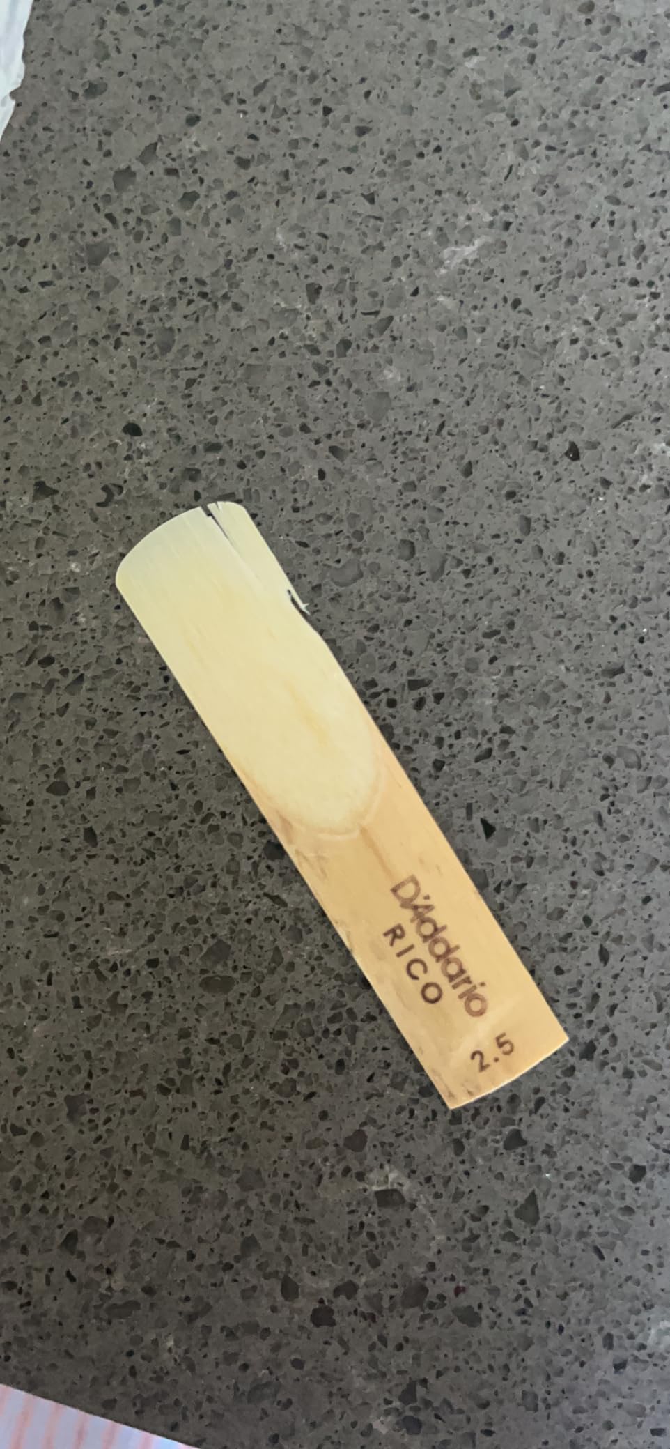 Rico Organic Alto Saxophone Reeds, Strength 2.5, 10 Pack customer photo 2