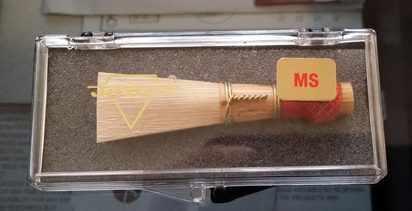 Jones JR201MS Bassoon Reed; Medium Soft, Natural customer photo 1