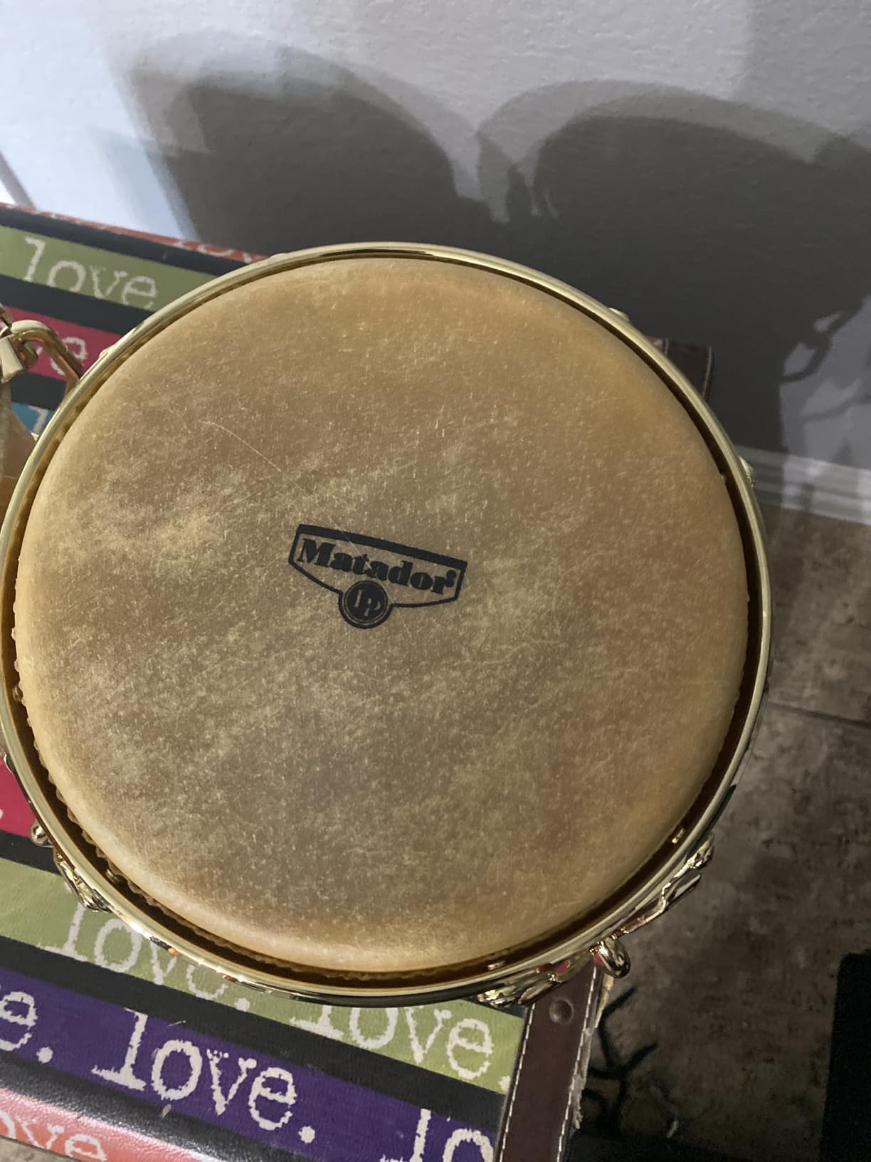 LP Matador M201-AW Wood Bongos (Natural, Gold) customer photo 2