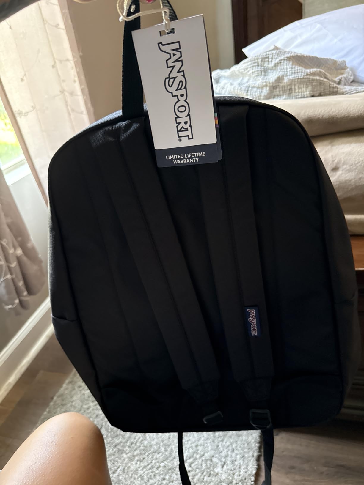 JanSport SuperBreak One Backpacks - Durable, Lightweight Bookbag with 1 Main Compartment, Front Utility Pocket with Built-in Organizer - Premium Backpack, Black customer photo 1