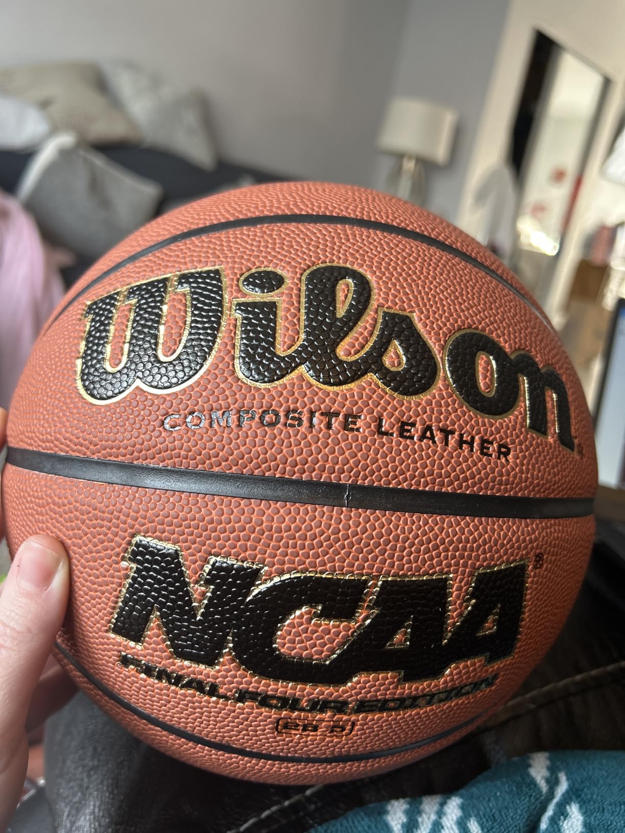 WILSON NCAA Final Four Indoor/Outdoor Basketball - Multiple Sizes + Colors customer photo 1