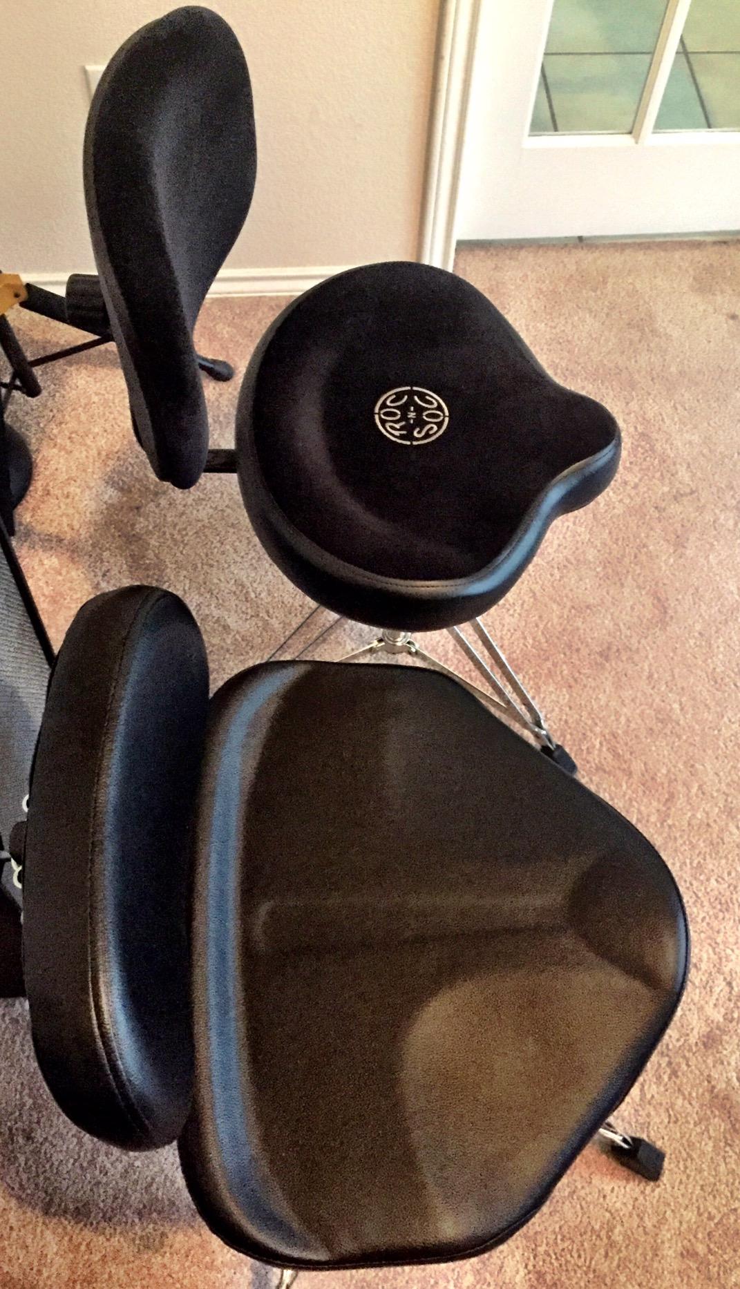 DW Drum Workshop CP9120AL 9000 Series Heavy Duty Air-lift Throne w/ Tractor Seat customer photo 2