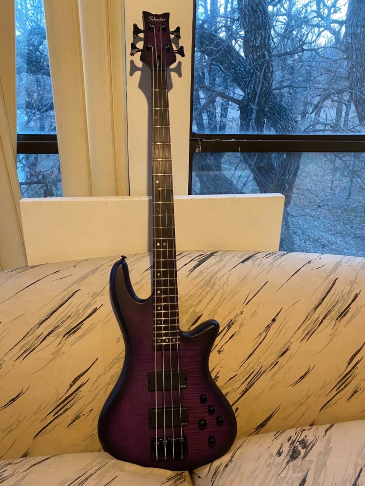 Schecter Stiletto Studio 4 Bass Guitar - Honey Satin customer photo 1