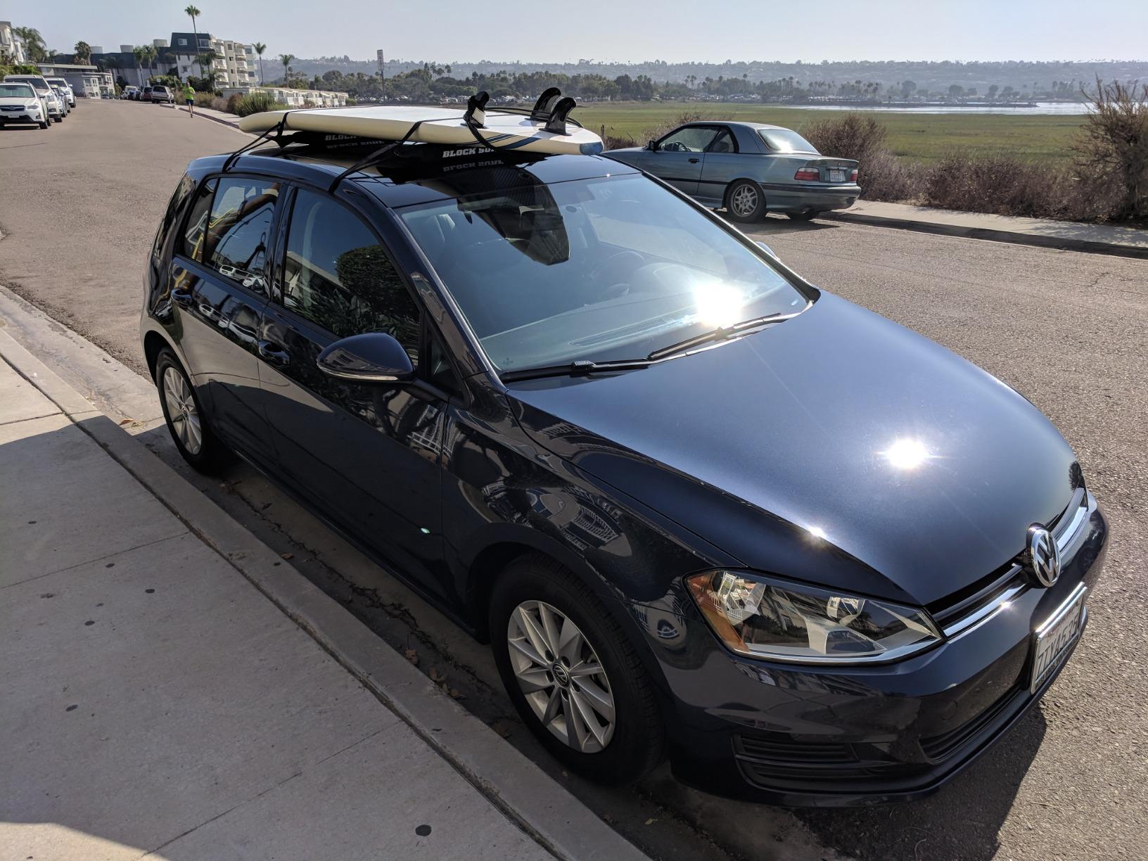 BLOCKSURF Surfboard Roof Rack for Car - Universal Soft Rack customer photo 1