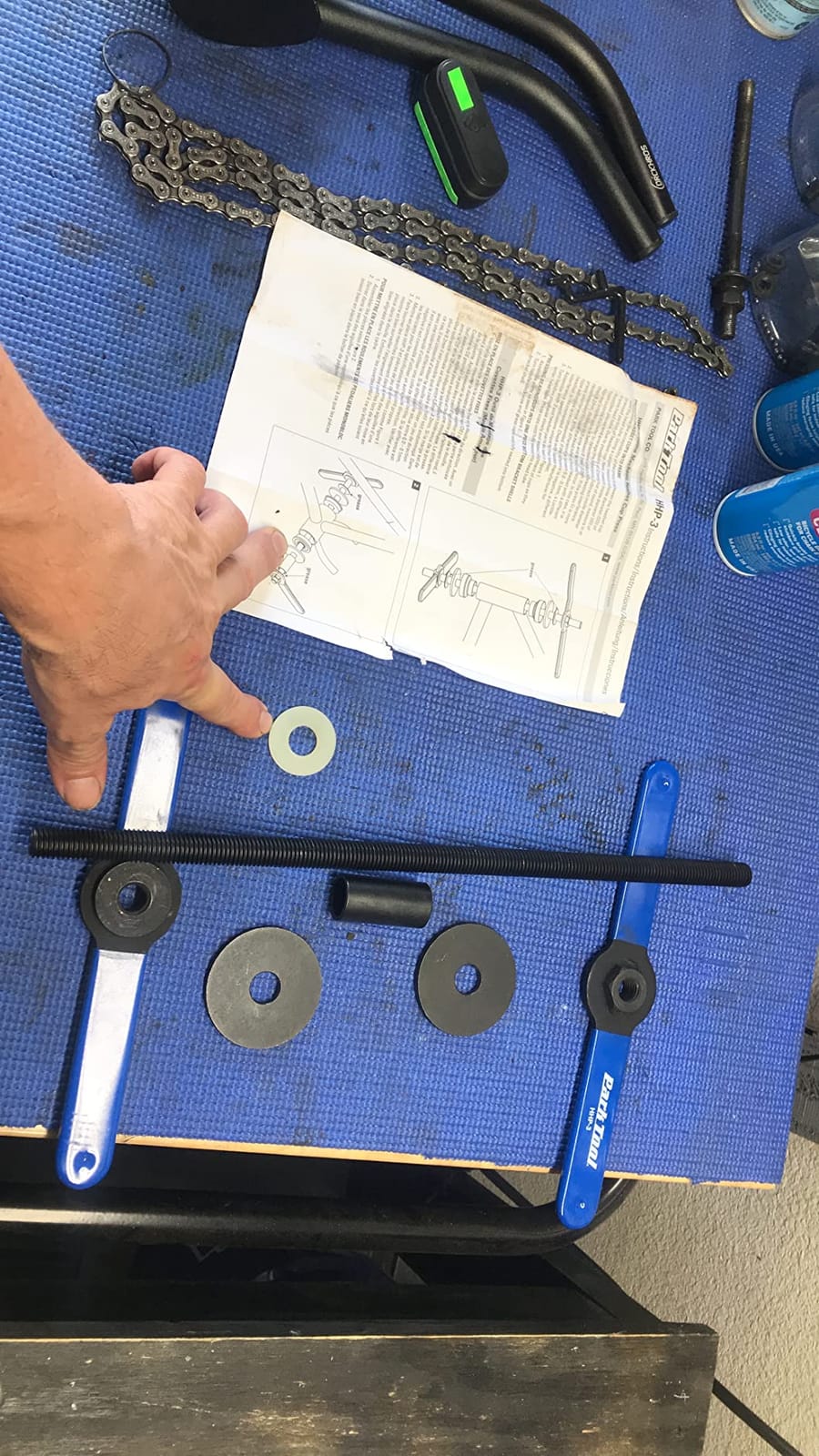 Park Tool HHP-3 - Home Mechanic Bearing Cup Press Tool customer photo 1