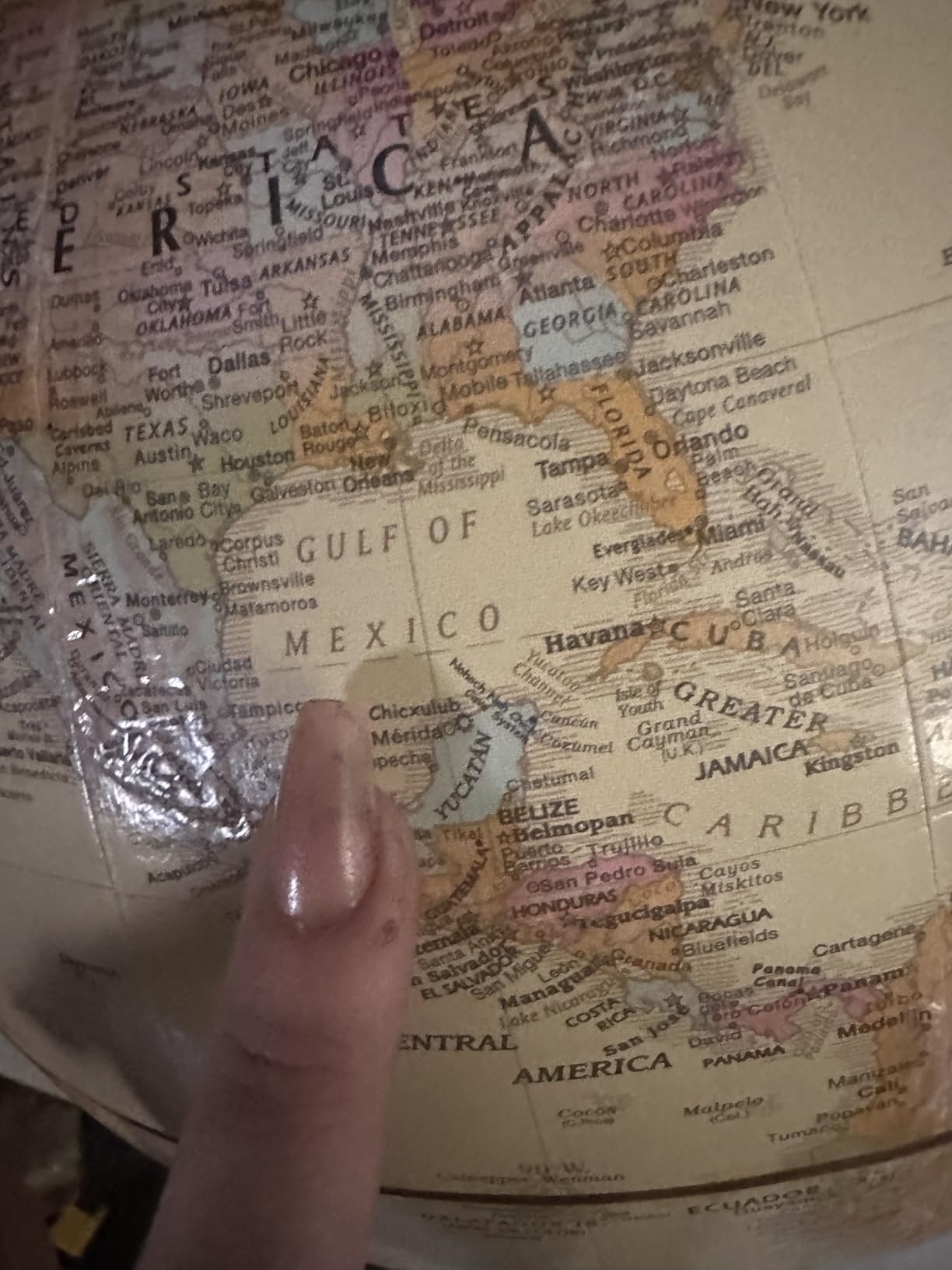 Replogle Globes Franklin World Globe, Antique Ocean, 12-Inch Diameter, Over 4,000 Place Names customer photo 2