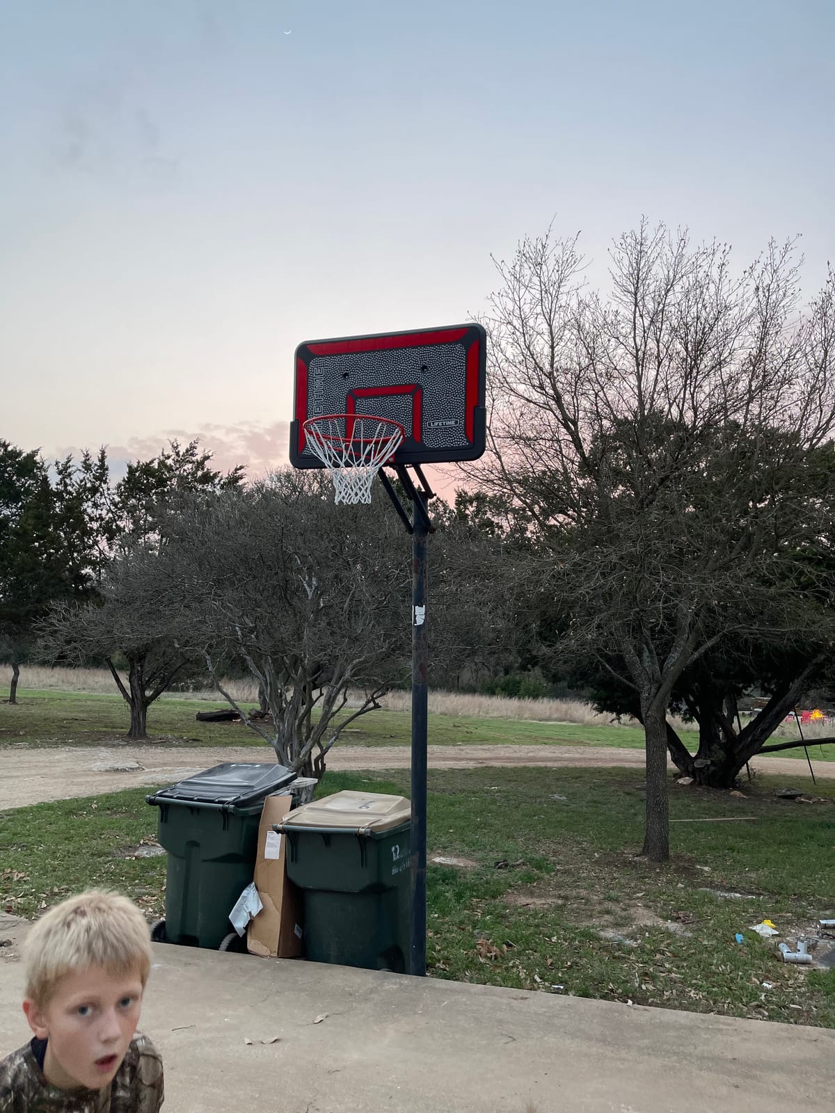 Lifetime 3823 44 in. Backboard Rim Combo customer photo 1