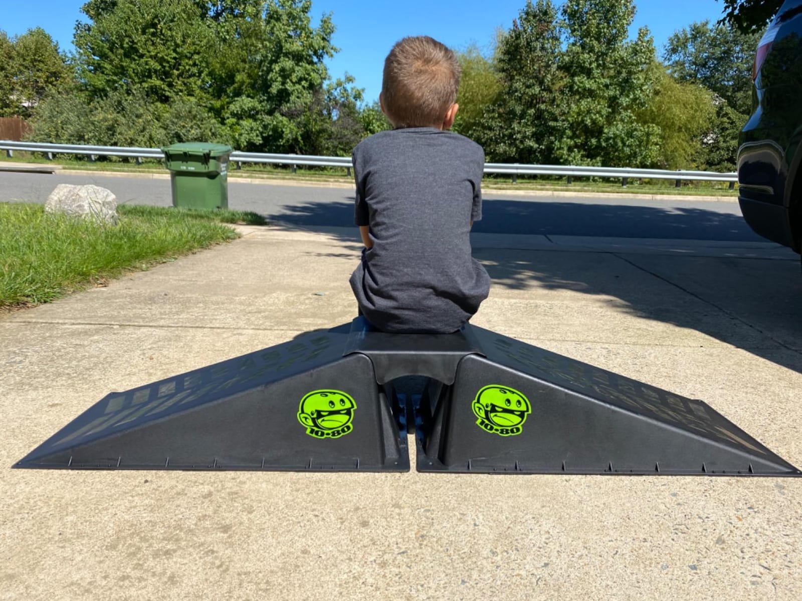 Ten-Eighty Micro Flybox Launch Ramp Set with 2 Connecting Ramps, Portable Skateboard, BMX Bike, Scooter, RC Car customer photo 1