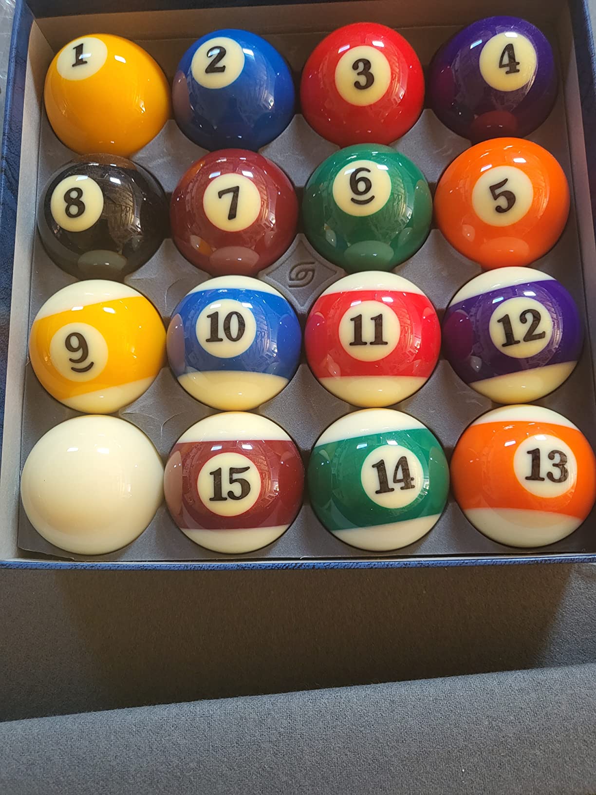 Aramith Pure Phenolic Pool Balls Regulation Belgian Made Billiard Ball Set customer photo 2