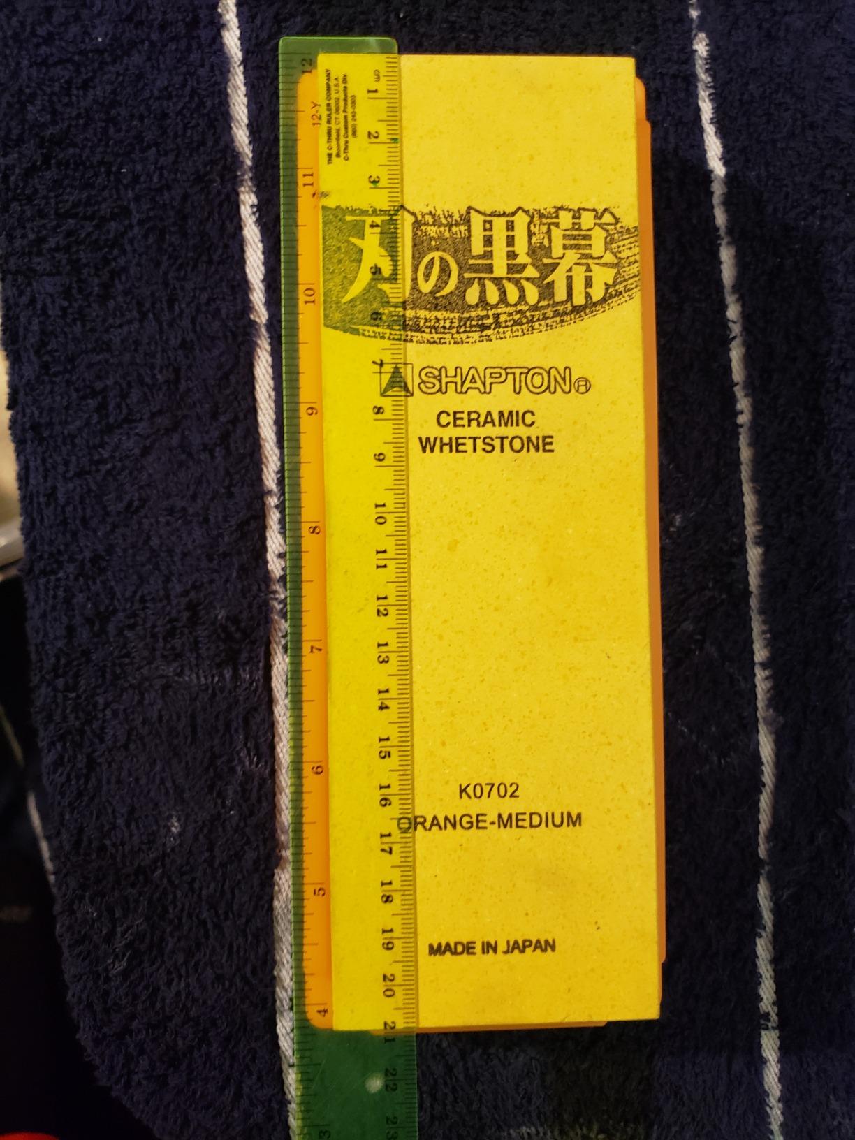 Shapton K0702 Blade, #1000, Medium, Orange customer photo 2