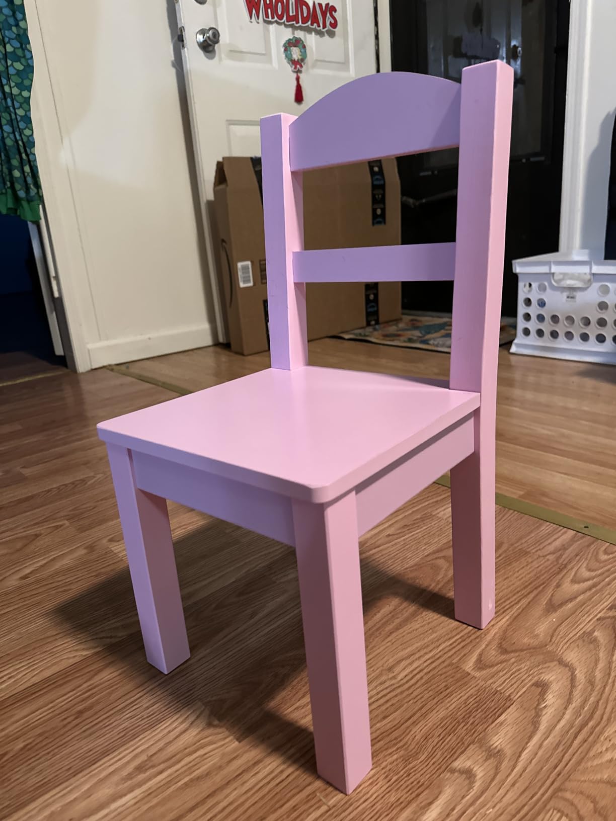 Humble Crew Toddler Table and Chair Set for Kids, Wood Activity Furniture customer photo 1