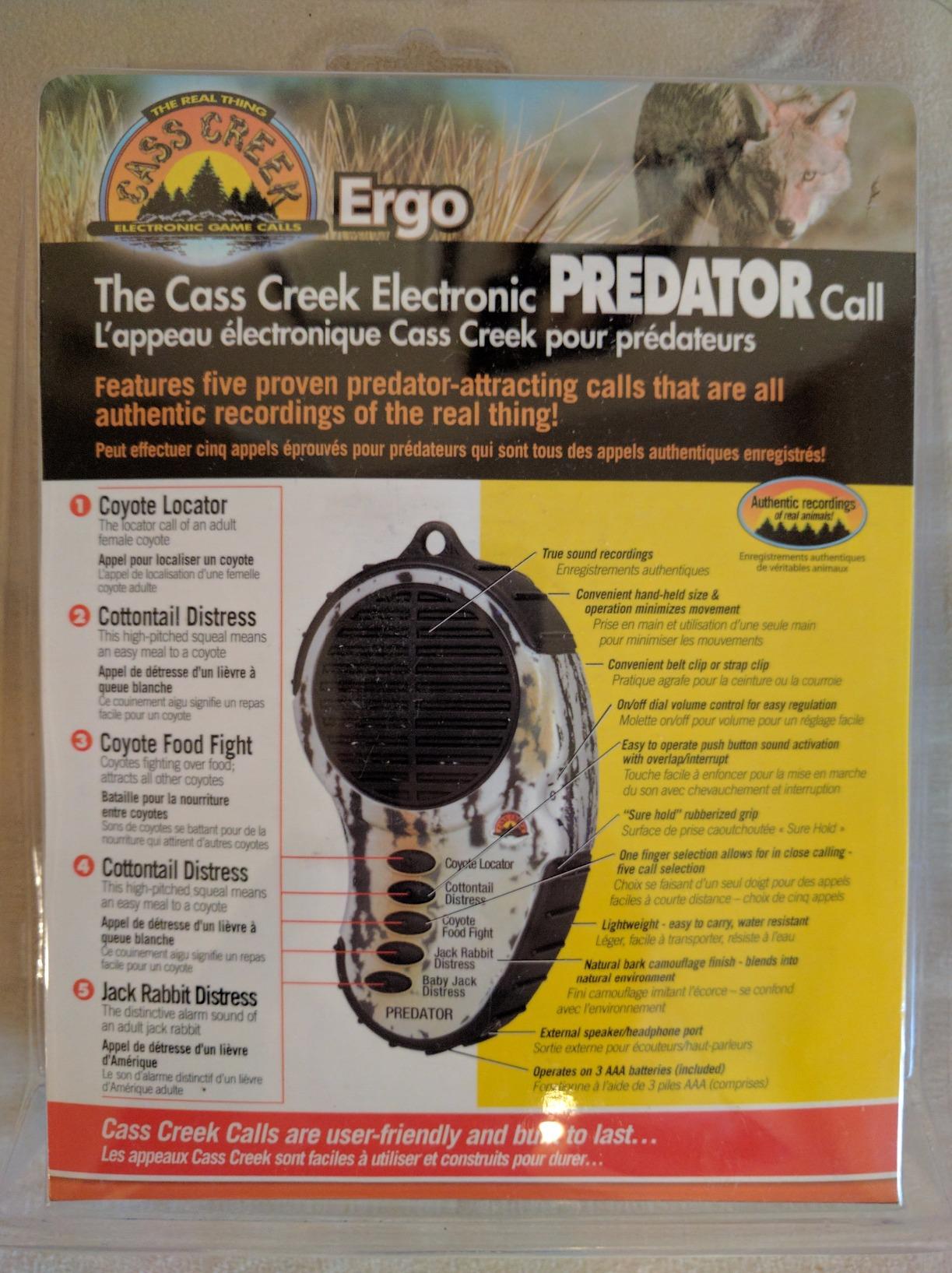 Ergo Call, Handheld Electronic Hunting Call, Compact Design, 5 Authentic Calls in 1, Expert Calls for Everyone customer photo 2