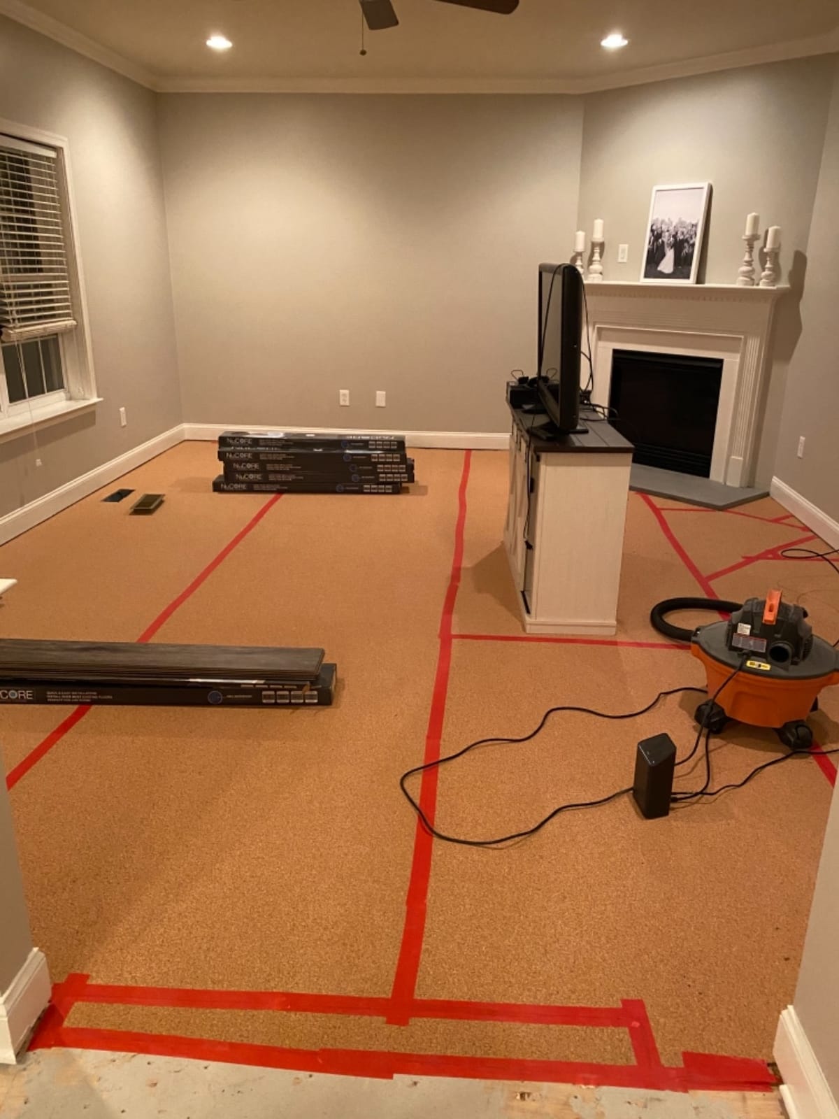 QEP 72000Q Natural Cork Underlayment Roll - 4 ft. Wide x 50 ft. Long x 6 mm Thick - 200 sq. ft. customer photo 2
