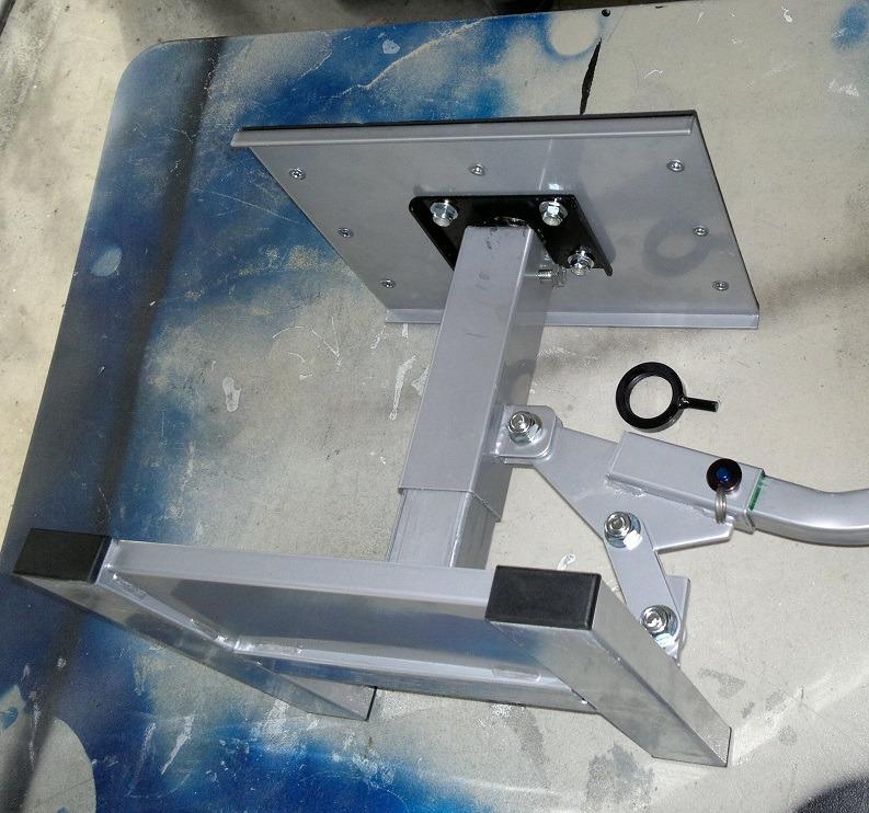 Tusk Adjustable Dirt Bike Motorcycle Lift Stand - Height Adjustable Maintenance Stand for Off-Road and Motocross Service customer photo 1