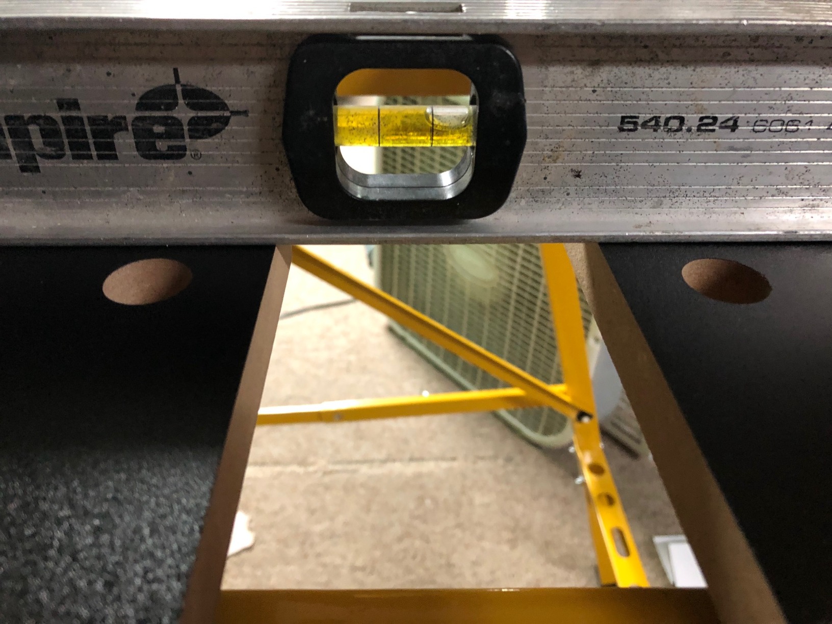Performance Tool W54025 Portable Multipurpose Workbench and Vise (200 lbs Capacity), Yellow customer photo 2